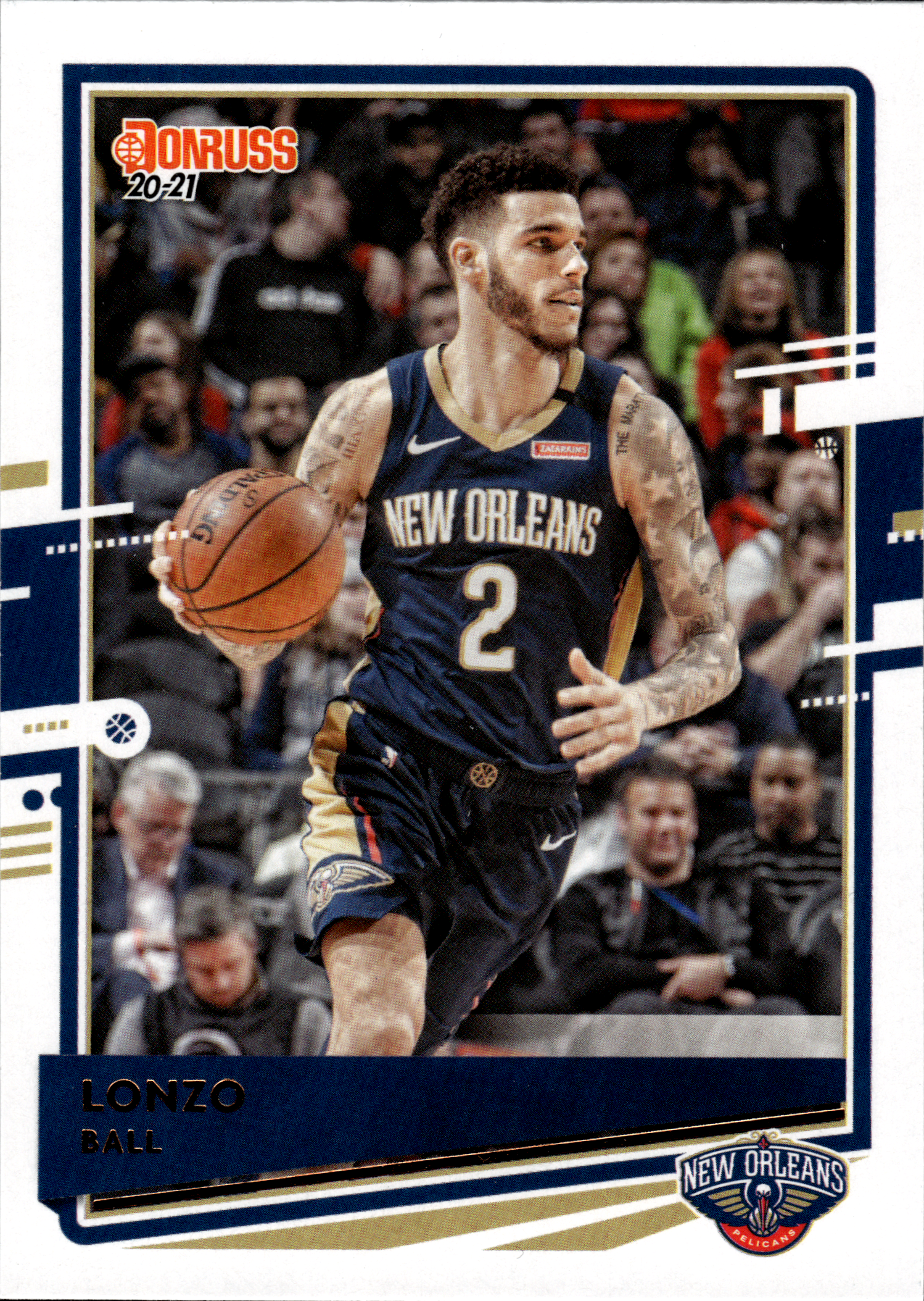 Lonzo Ball - Panini Donruss Base Set 2020-21, Nr. 44 (Art.-Nr. SG103277)