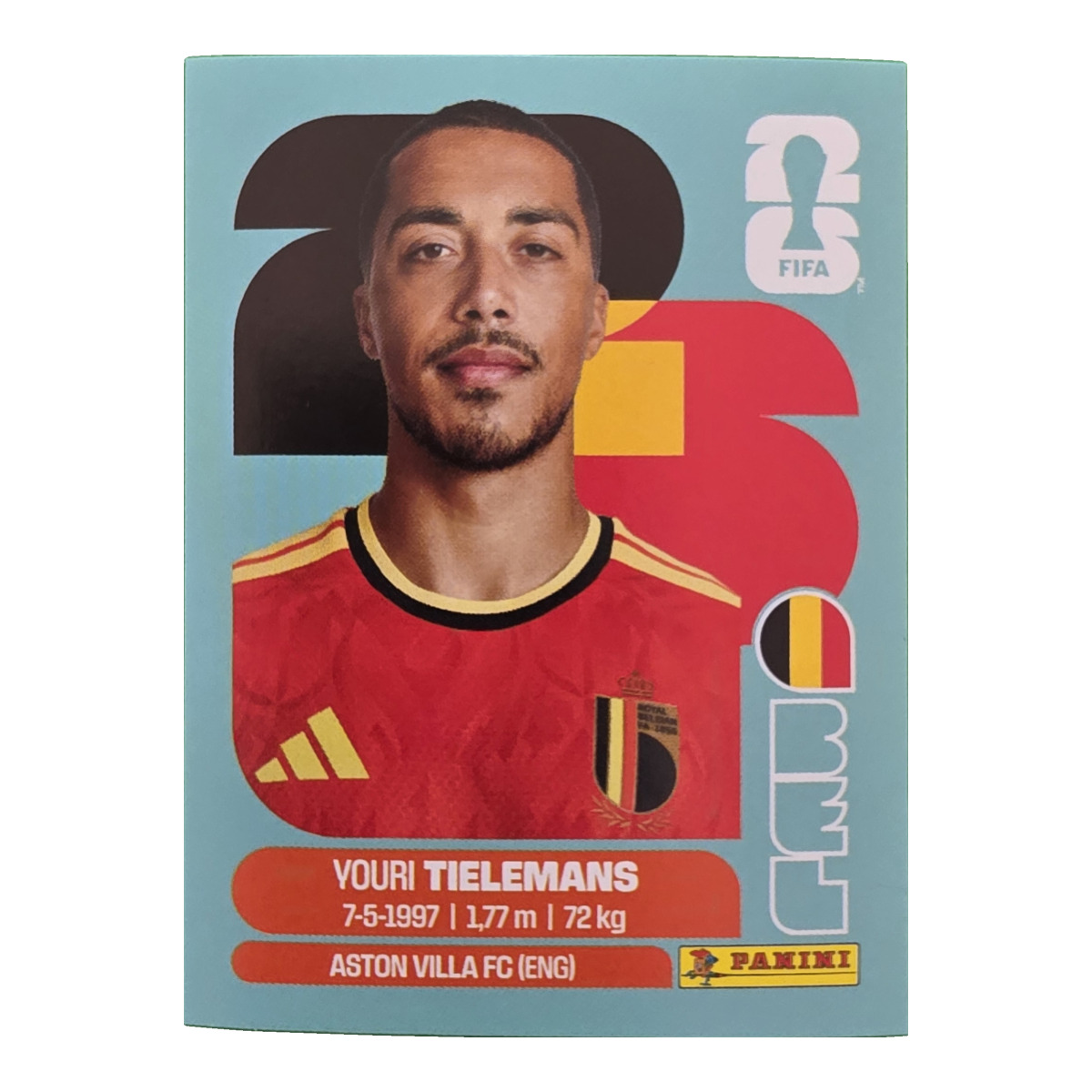 Youri Tielemans - Belgien, FIFA WM 2026, Nr. BEL9
