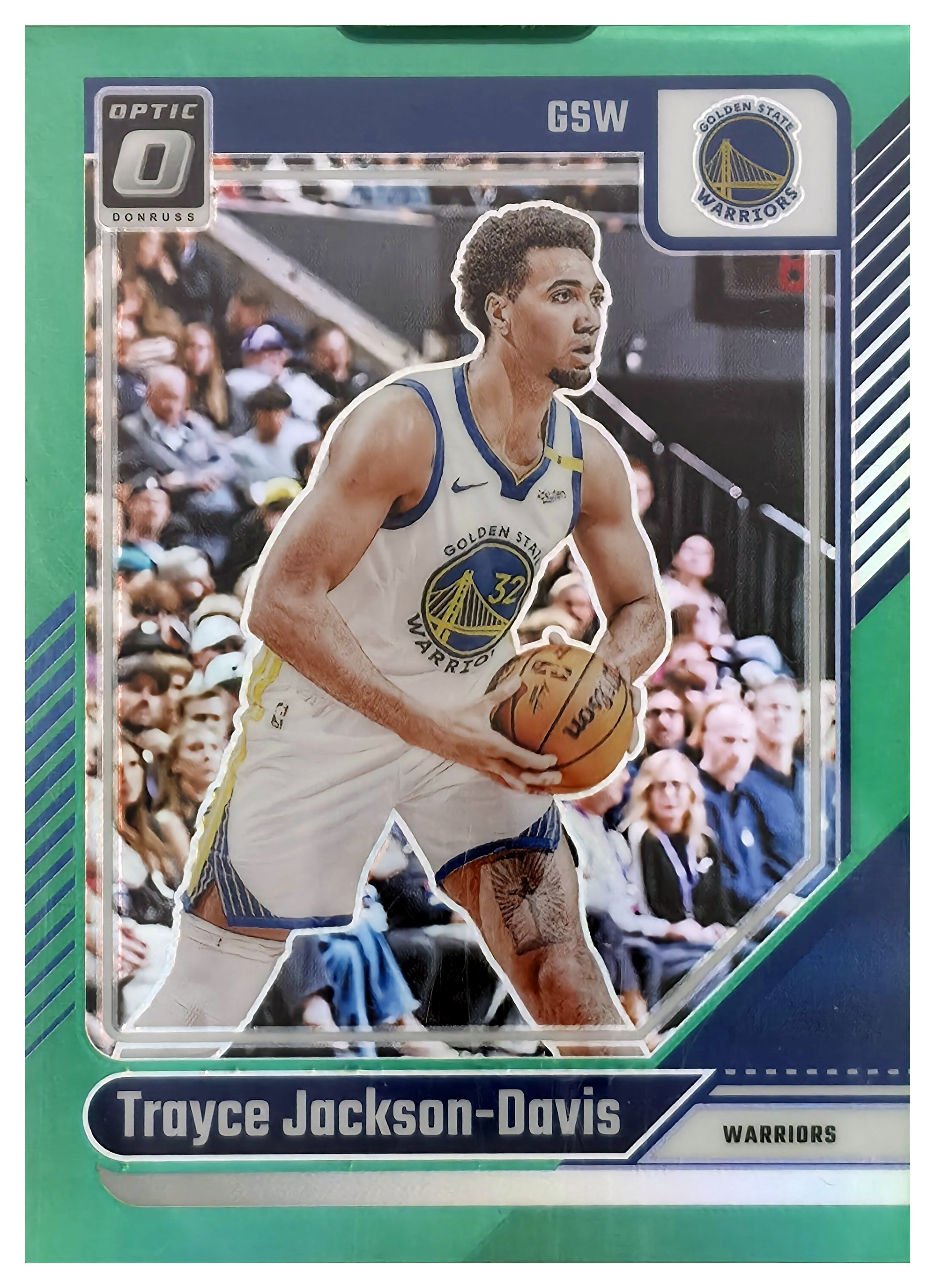 Trayce Jackson-Davis - Panini Donruss Optic Base Set 2024-25, Nr. 210 – Nummeriert, Green (Art.-Nr. SG110700)
