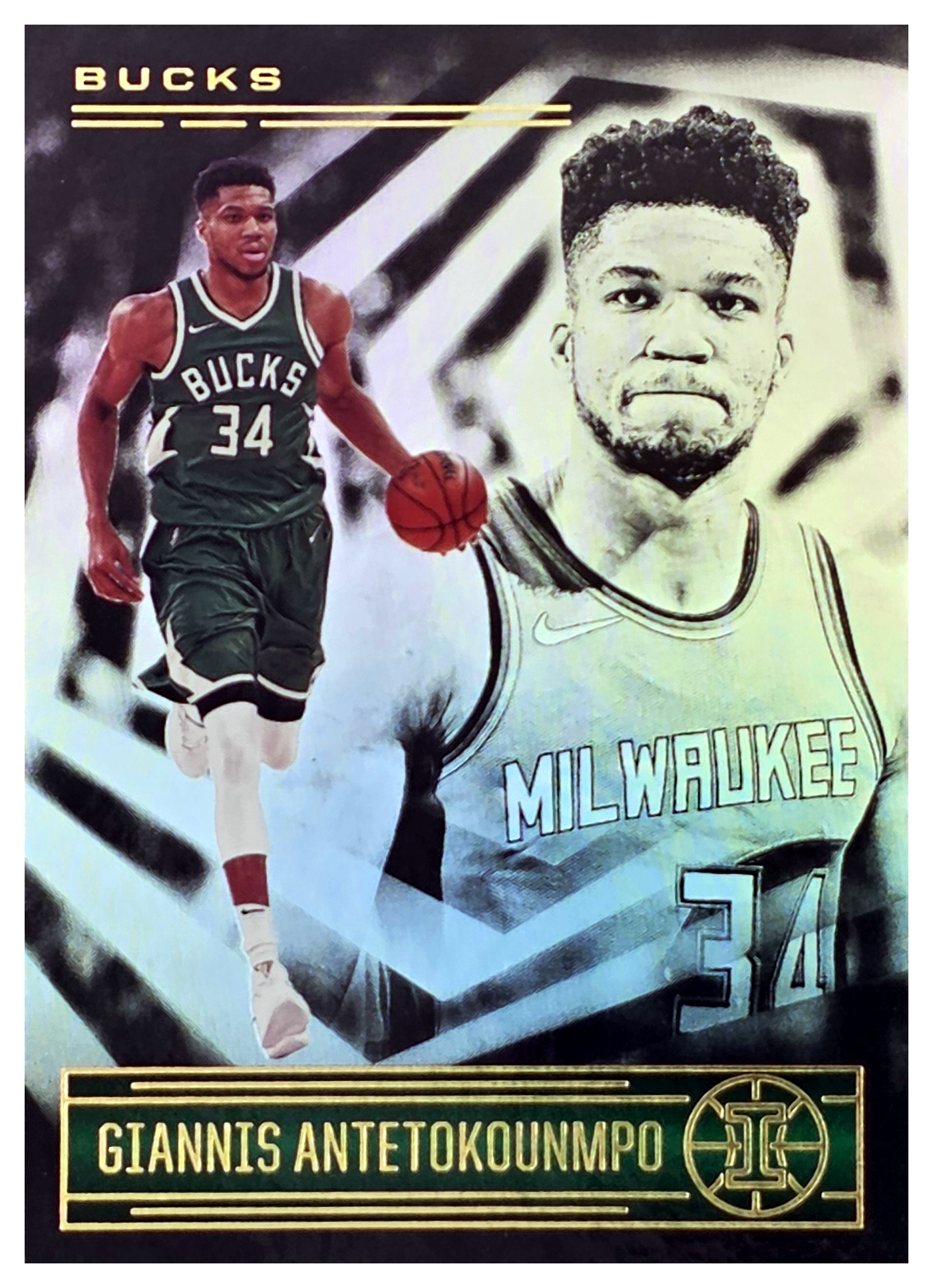 Giannis Antetokounmpo - Panini Illusions Base Set 2020-21, Nr. 108 (Art.-Nr. SG104346)