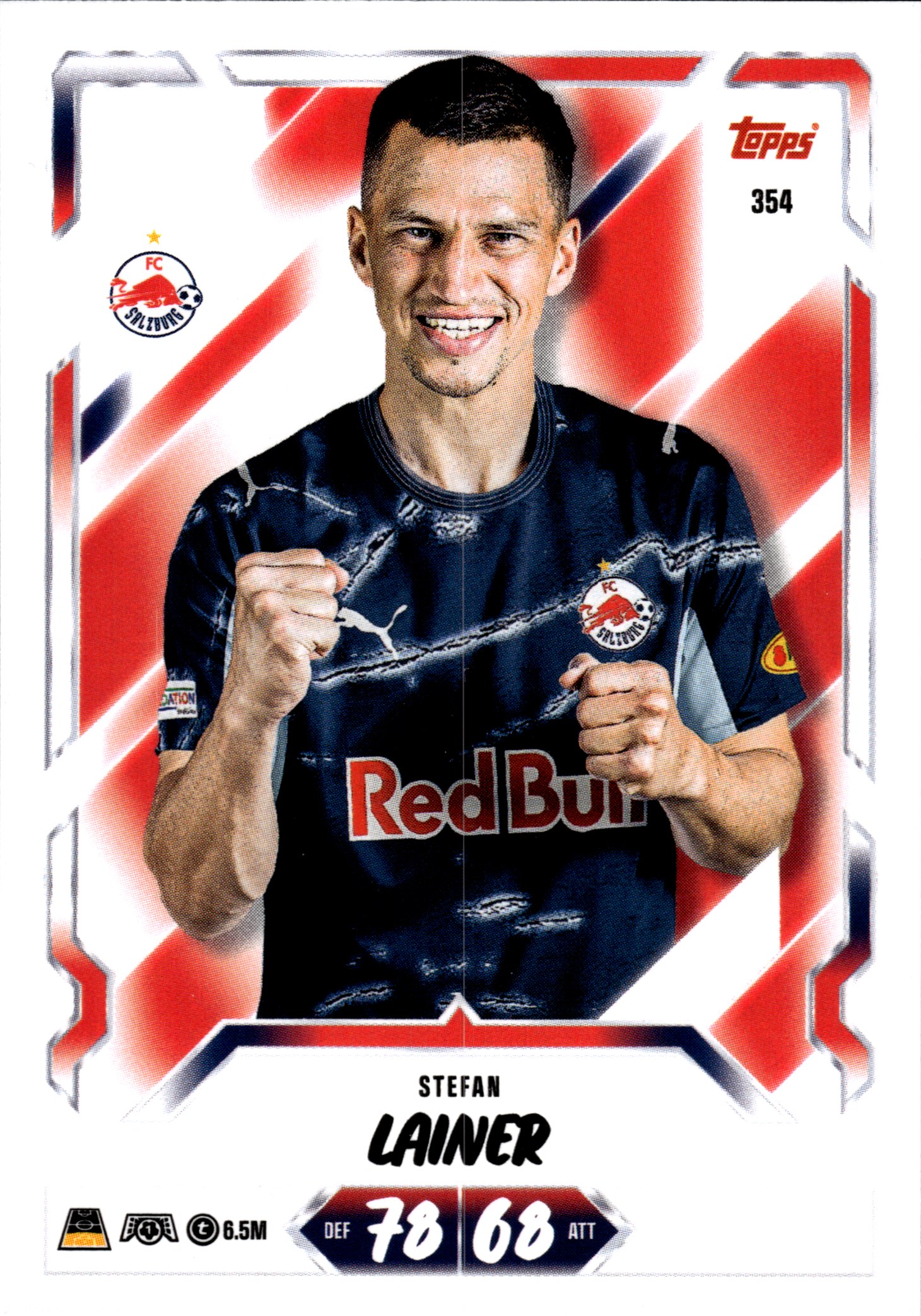 Stefan Lainer - Topps Match Attax UEFA Club Competitions Base Set 2026-27, Nr. 354 (Art.-Nr. SG107323)