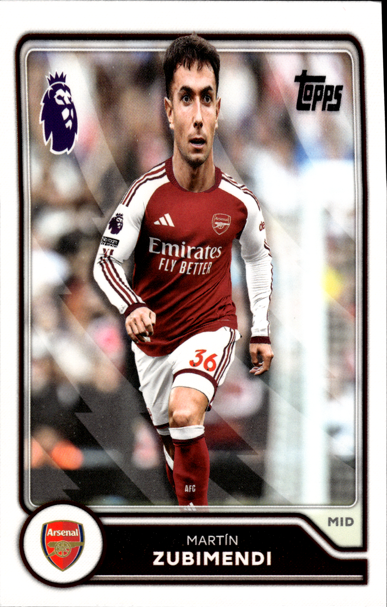 Martín Zubimendi - Topps Flagship Premier League Base Set 2026-27, Nr. 26 (Art.-Nr. SG104538)