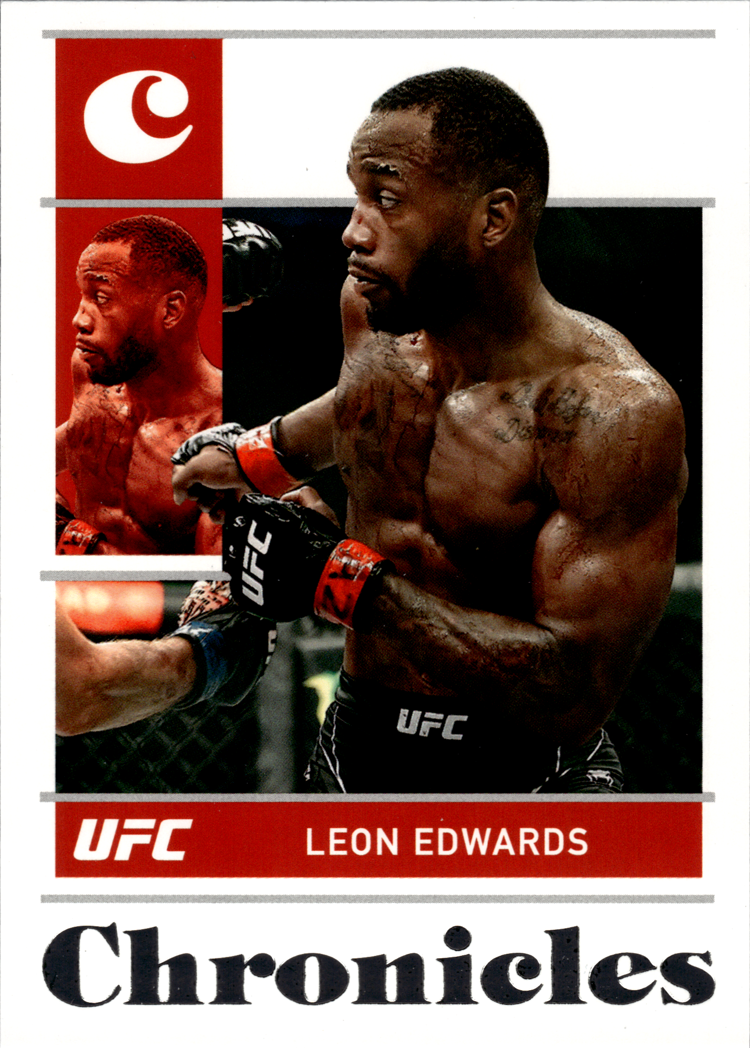 Leon Edwards - Panini Chronicles UFC Base Set 2022, Nr. 18 (Art.-Nr. SG104028)