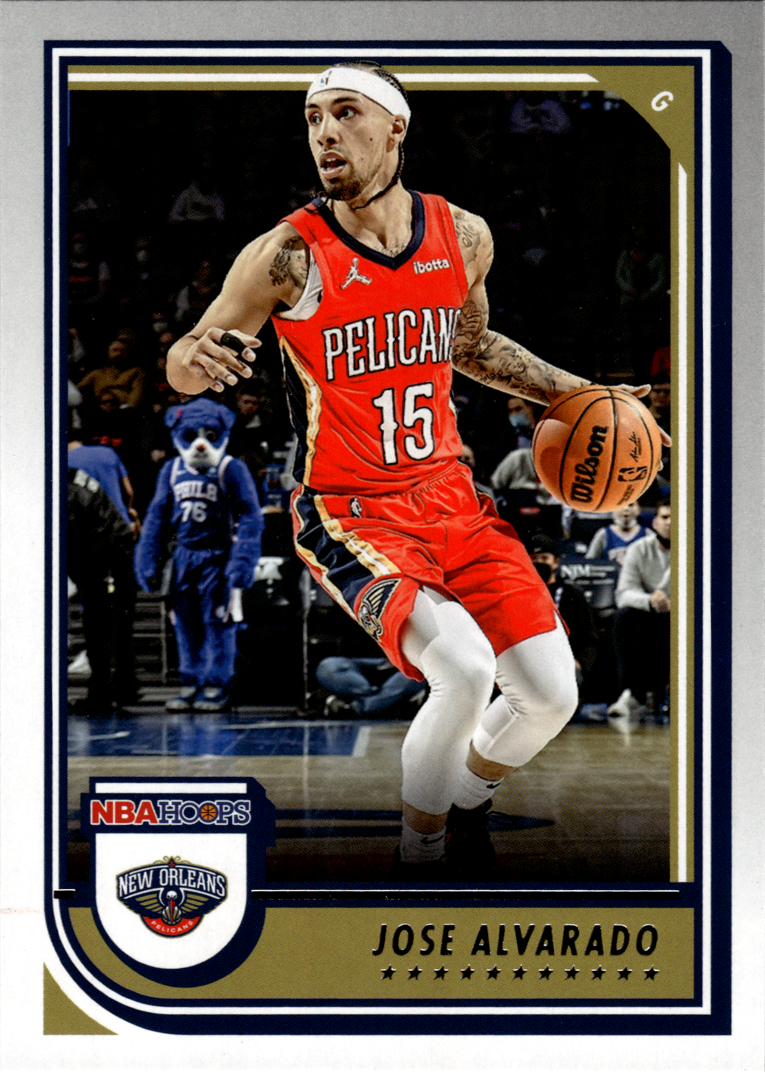 Jose Alvarado - Panini Hoops Base Set 2022-23, Nr. 148 (Art.-Nr. SG103069)