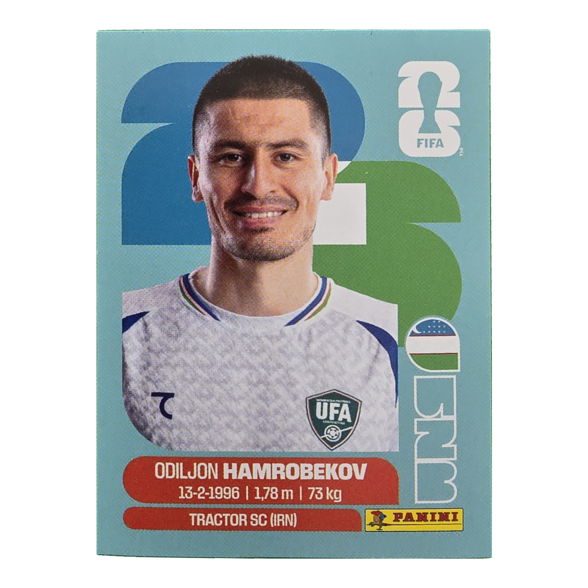 Odiljon Hamrobekov - Usbekistan, FIFA WM 2026, Nr. UZB10