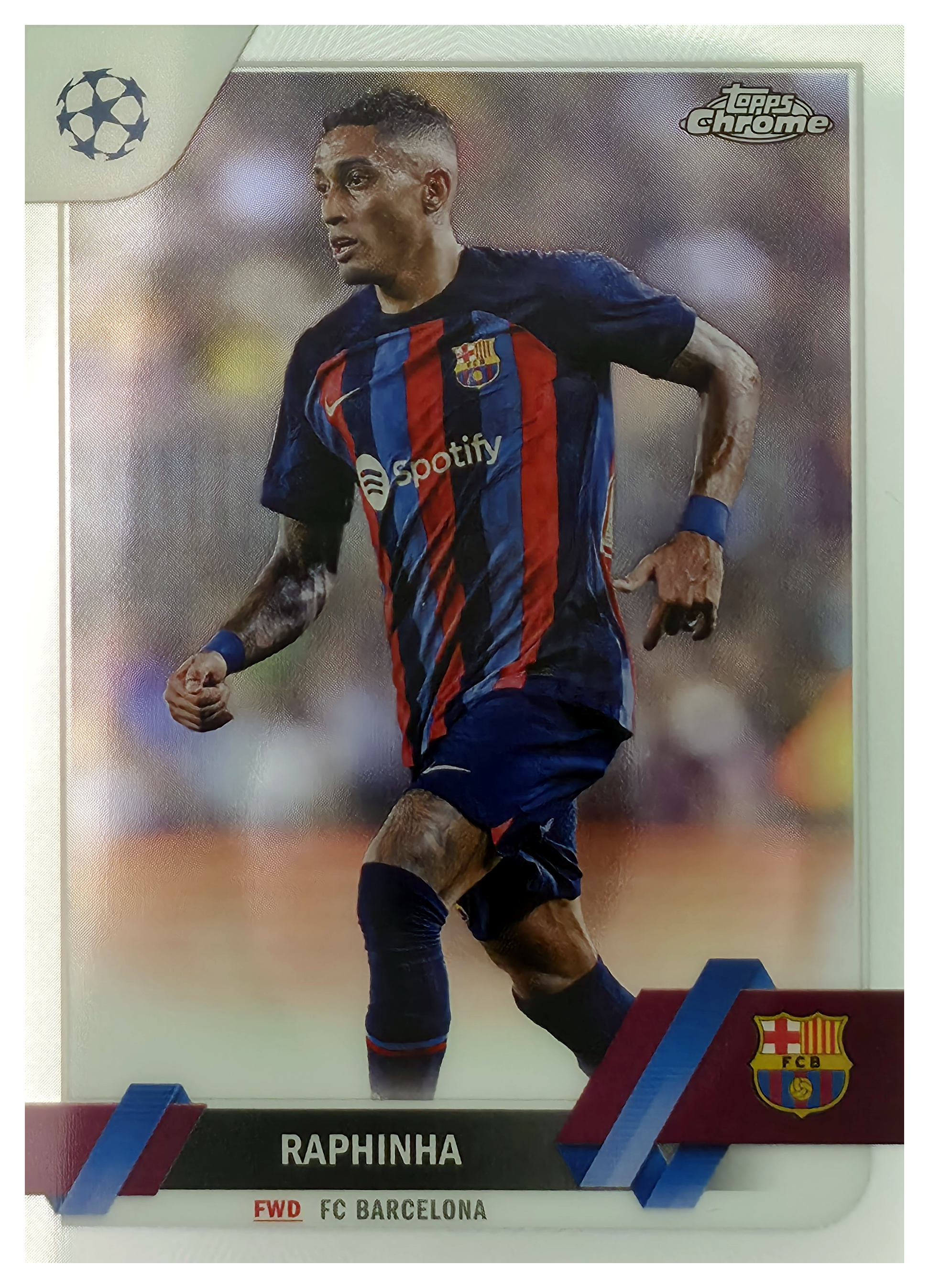 Raphinha - Topps Chrome UEFA Club Competitions Base Set 2022-23, Nr. 164 (Art.-Nr. SG105797)
