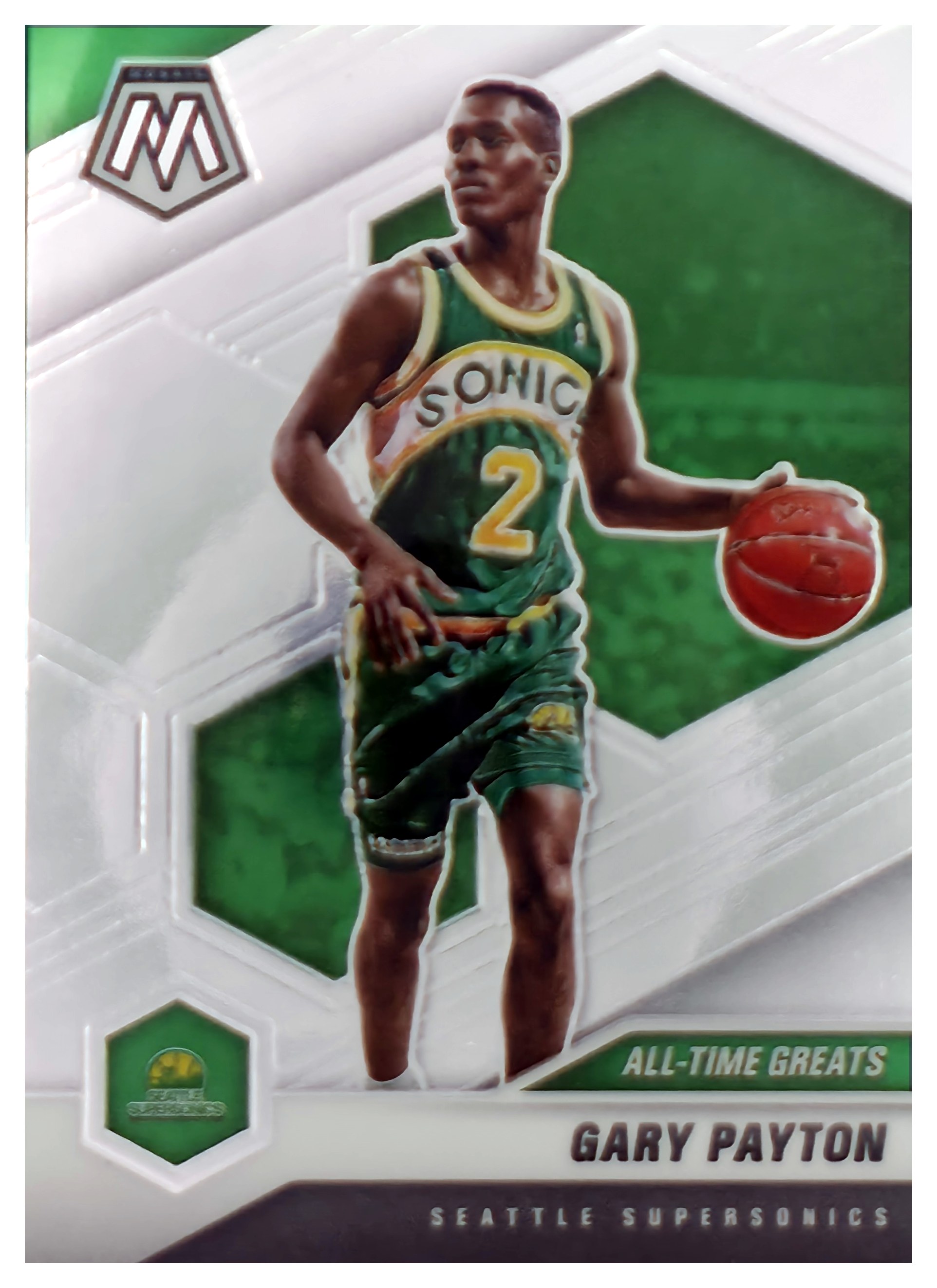 Gary Payton - Panini Mosaic All-Time Greats 2020-21, Nr. 291 – Insert (Art.-Nr. SG106821)