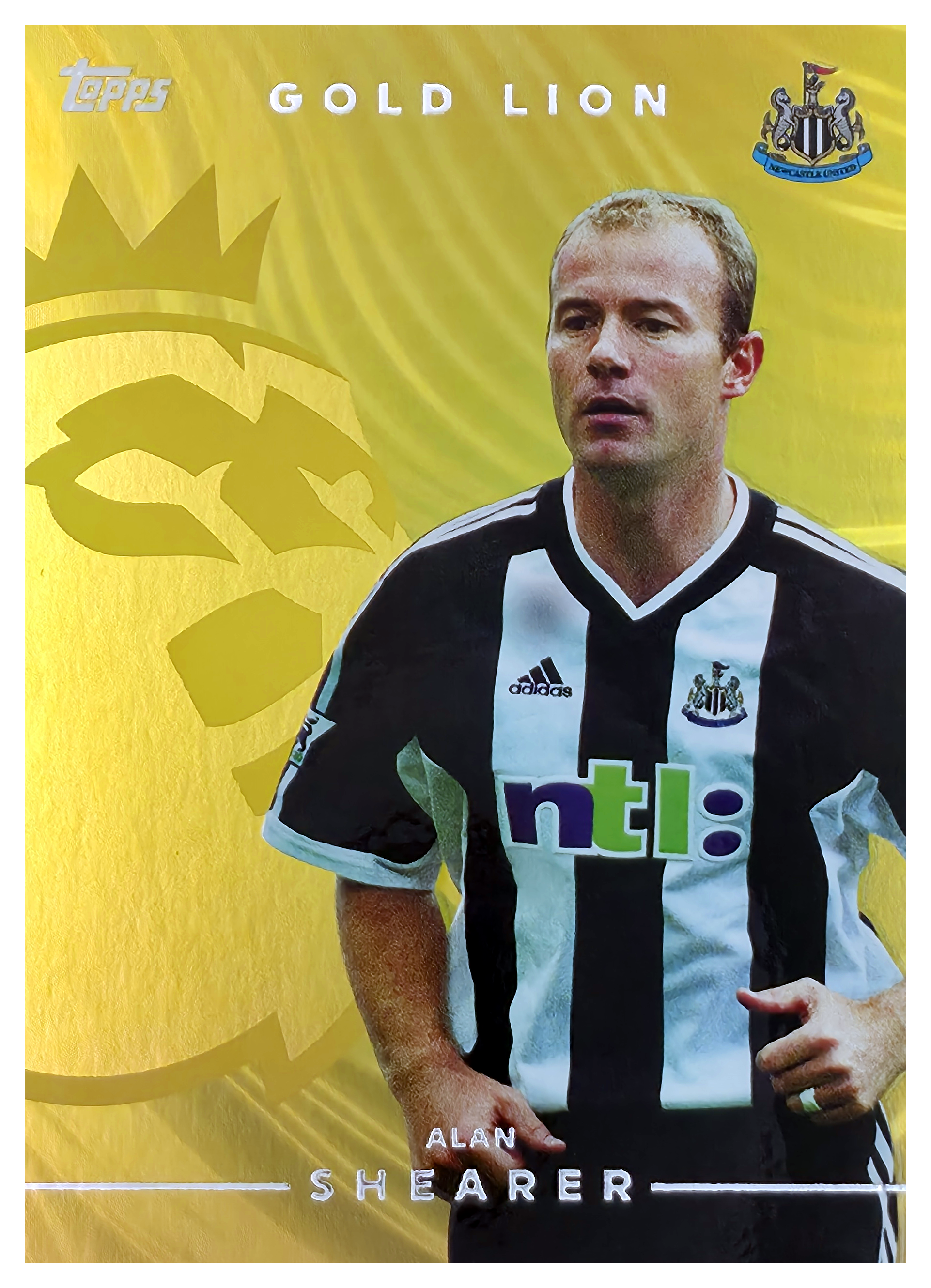 Alan Shearer - Topps Flagship Premier League Gold Lion 2026-27, Nr. GL 19 – Insert (Art.-Nr. SG104836)
