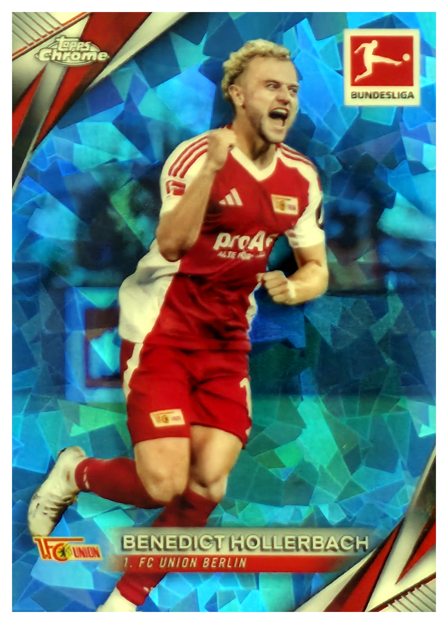 Benedict Hollerbach - Topps Chrome Sapphire Bundesliga Base Set 2024-25, Nr. 11 (Art.-Nr. SG108067)