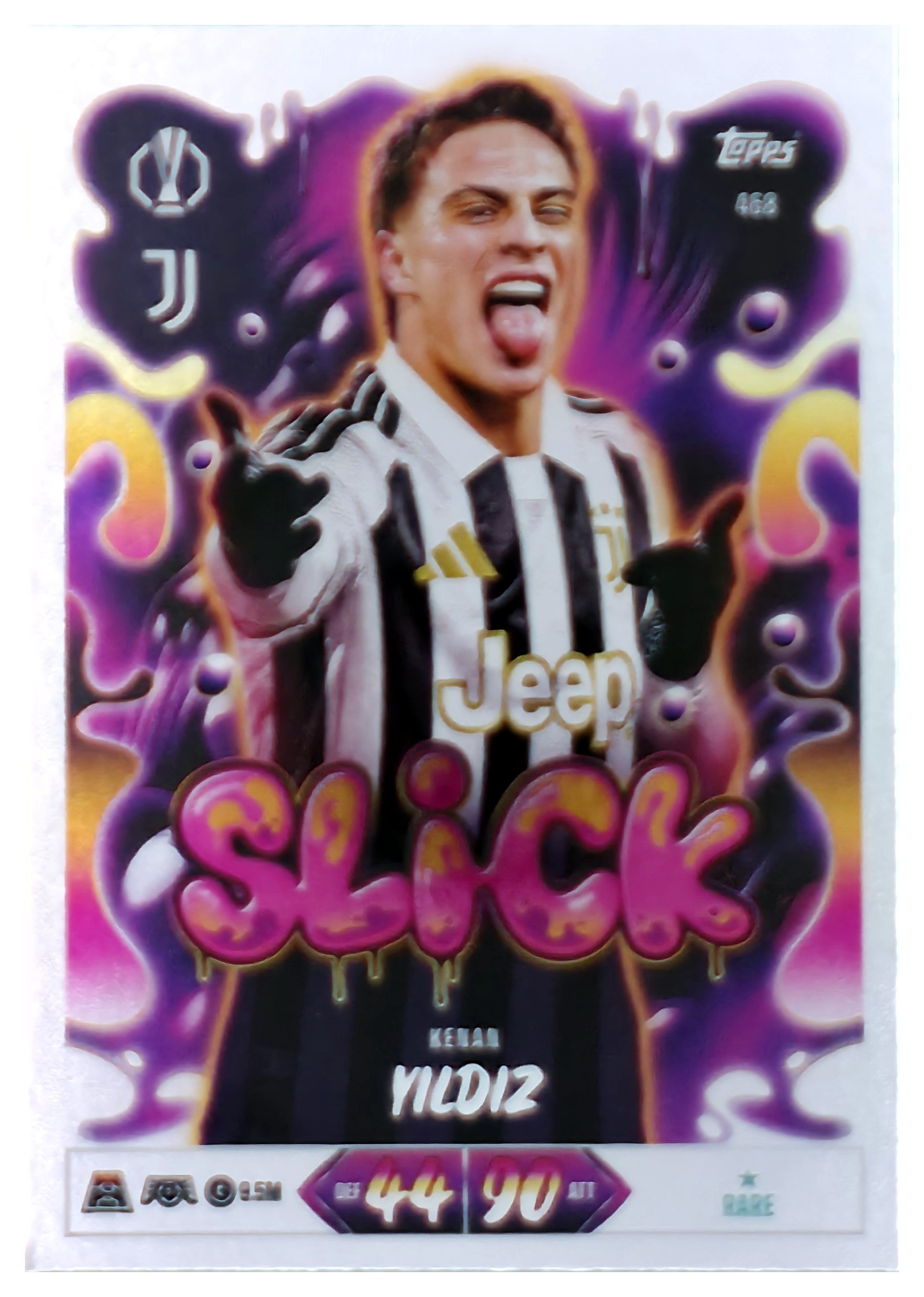 Kenan Yildiz - Topps Match Attax UEFA Club Competitions Slick 2026-27, Nr. 468 (Art.-Nr. SG107643)
