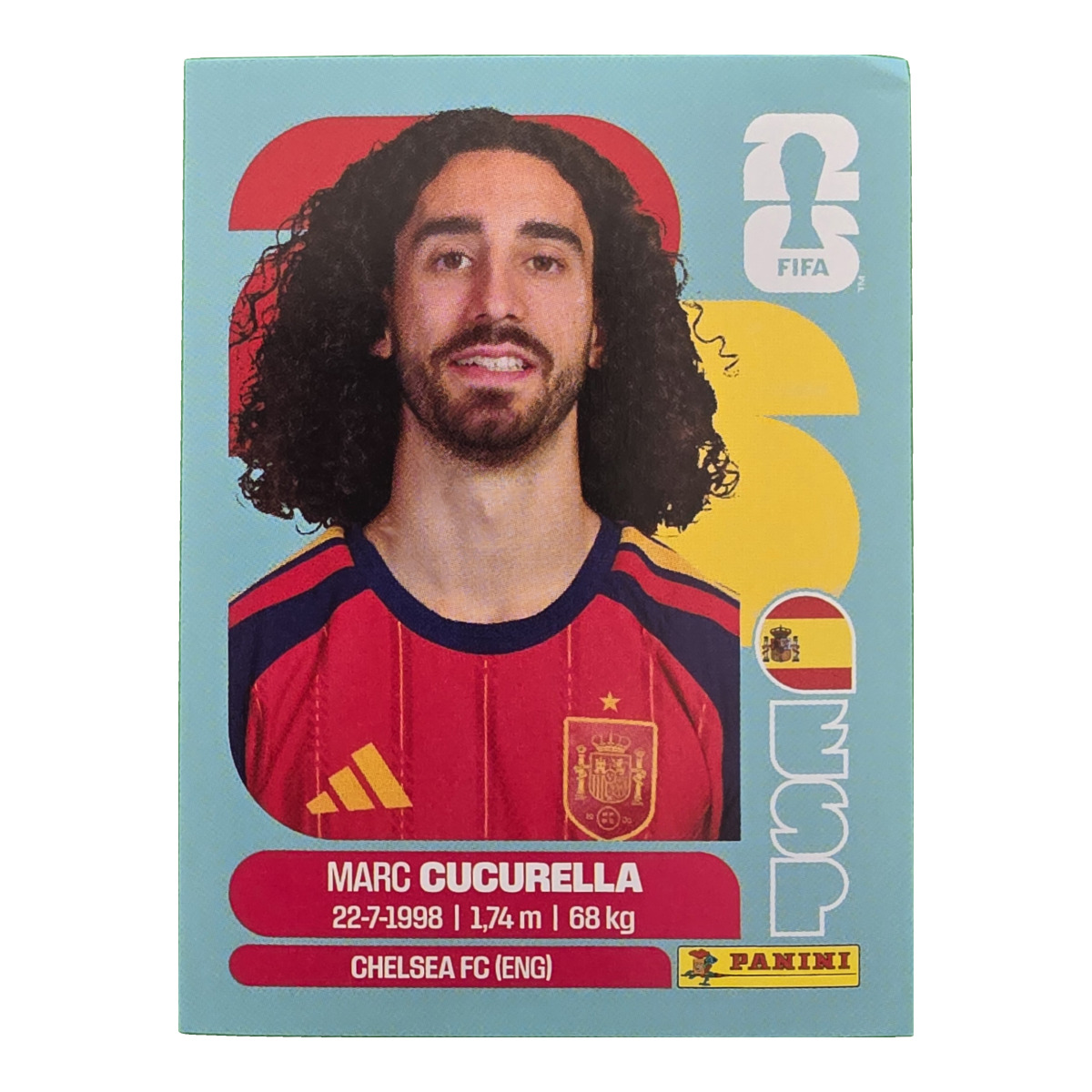Marc Cucurella - Spanien, FIFA WM 2026, Nr. ESP8