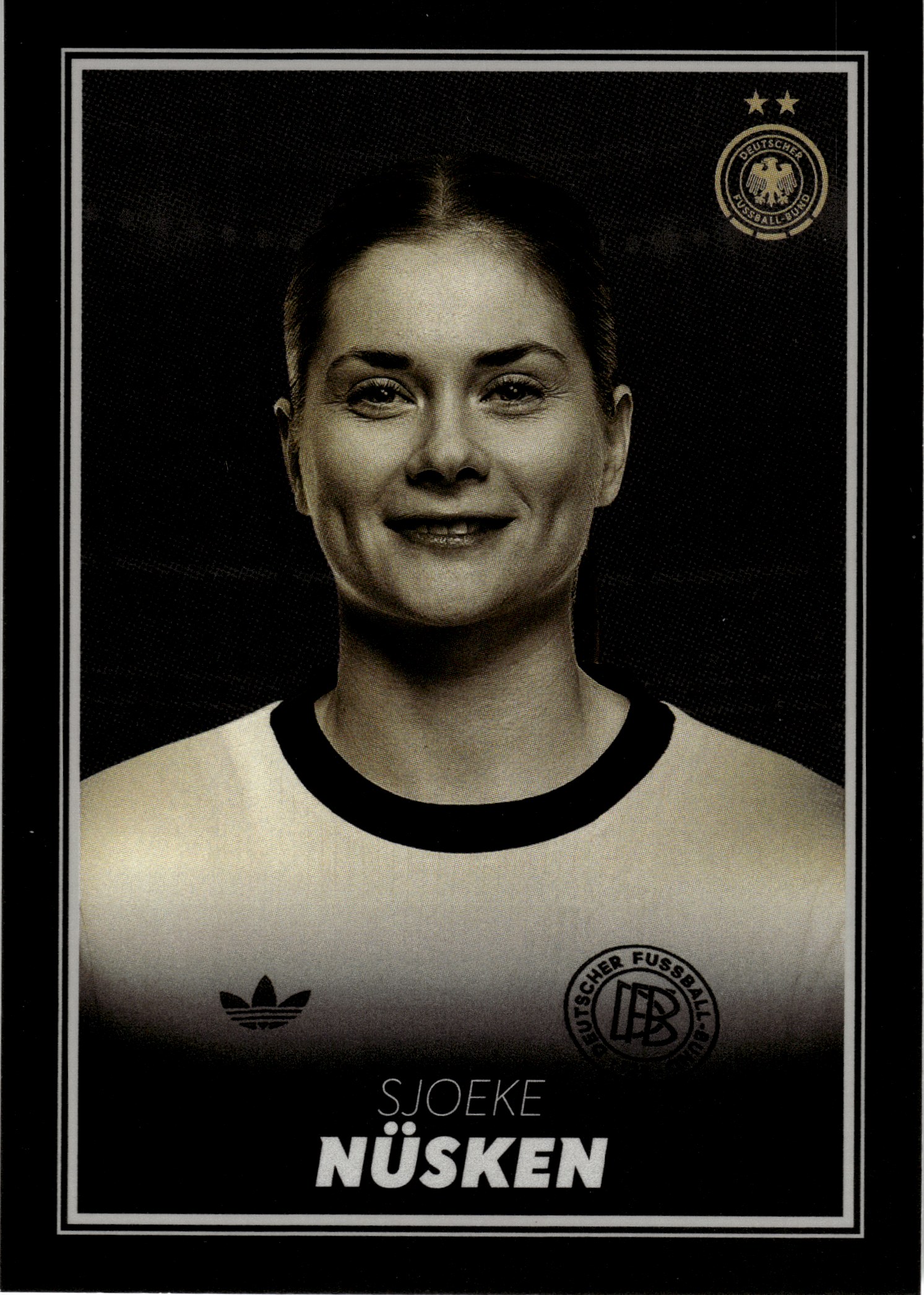 Sjoeke Nüsken - Panini DFB-Frauen Team-Set FOC 2025, Nr. FOC-20 – Insert (Art.-Nr. SG110035)
