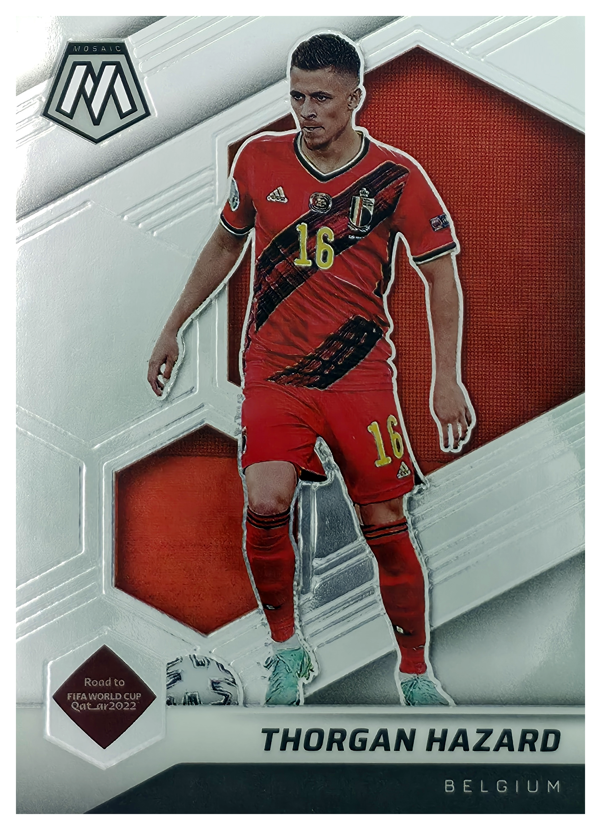Thorgan Hazard - Panini Mosaic FIFA Road to World Cup Base Set 2021-22, Nr. 193 (Art.-Nr. SG105943)
