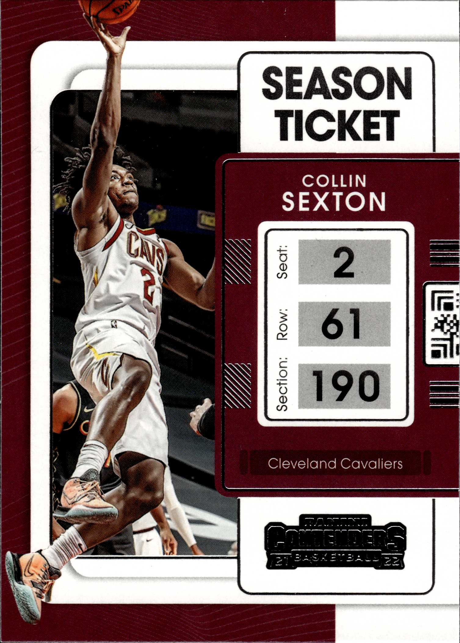 Collin Sexton - Panini Contenders Season Ticket 2021-22, Nr. 86 (Art.-Nr. SG103563)