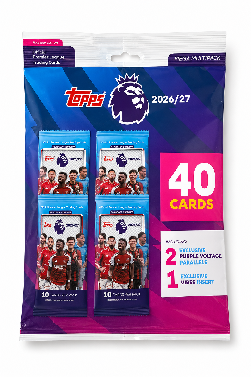 Topps Flagship Premier League 2026/2027 – MEGA MULTIPACK (Flagship Premier League Base Set)