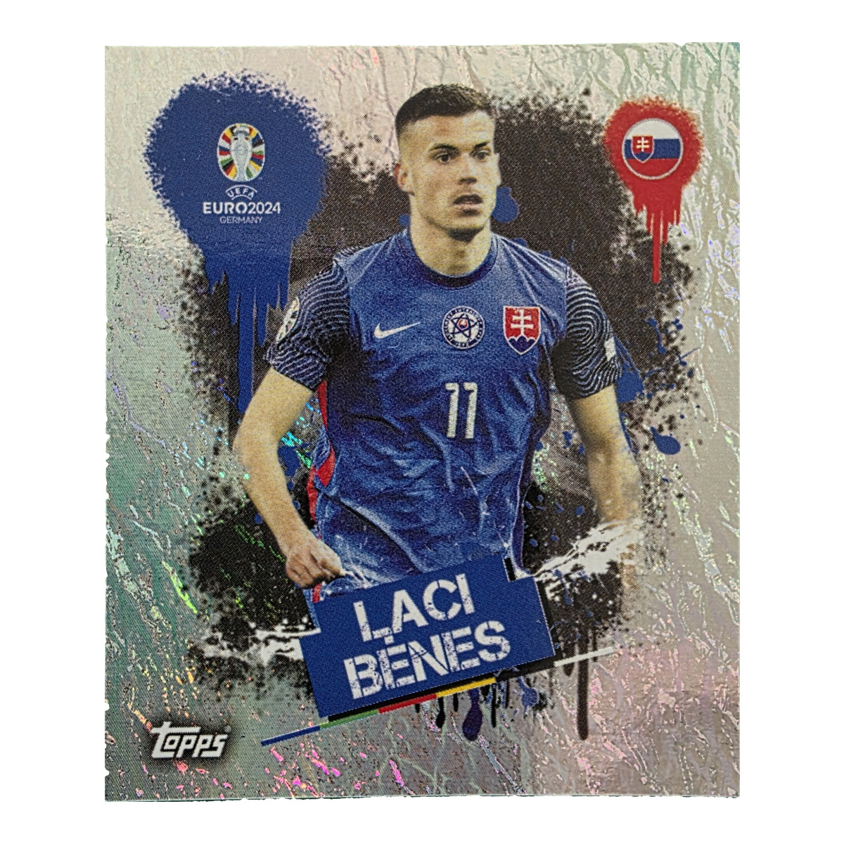 Laci Bénes - Slowakei, UEFA Euro 2024, Nr. SVK3