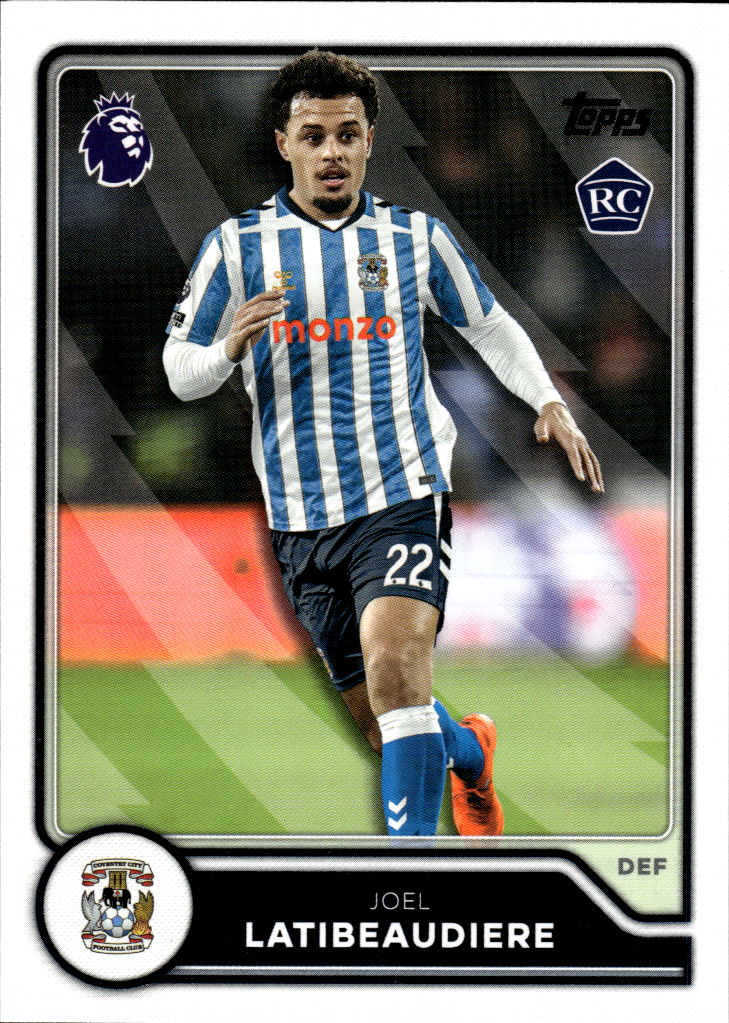 Joel Latibeaudiere - Topps Flagship Premier League Base Set 2026-27, Nr. 263 – Rookie Card (Art.-Nr. SG104626)