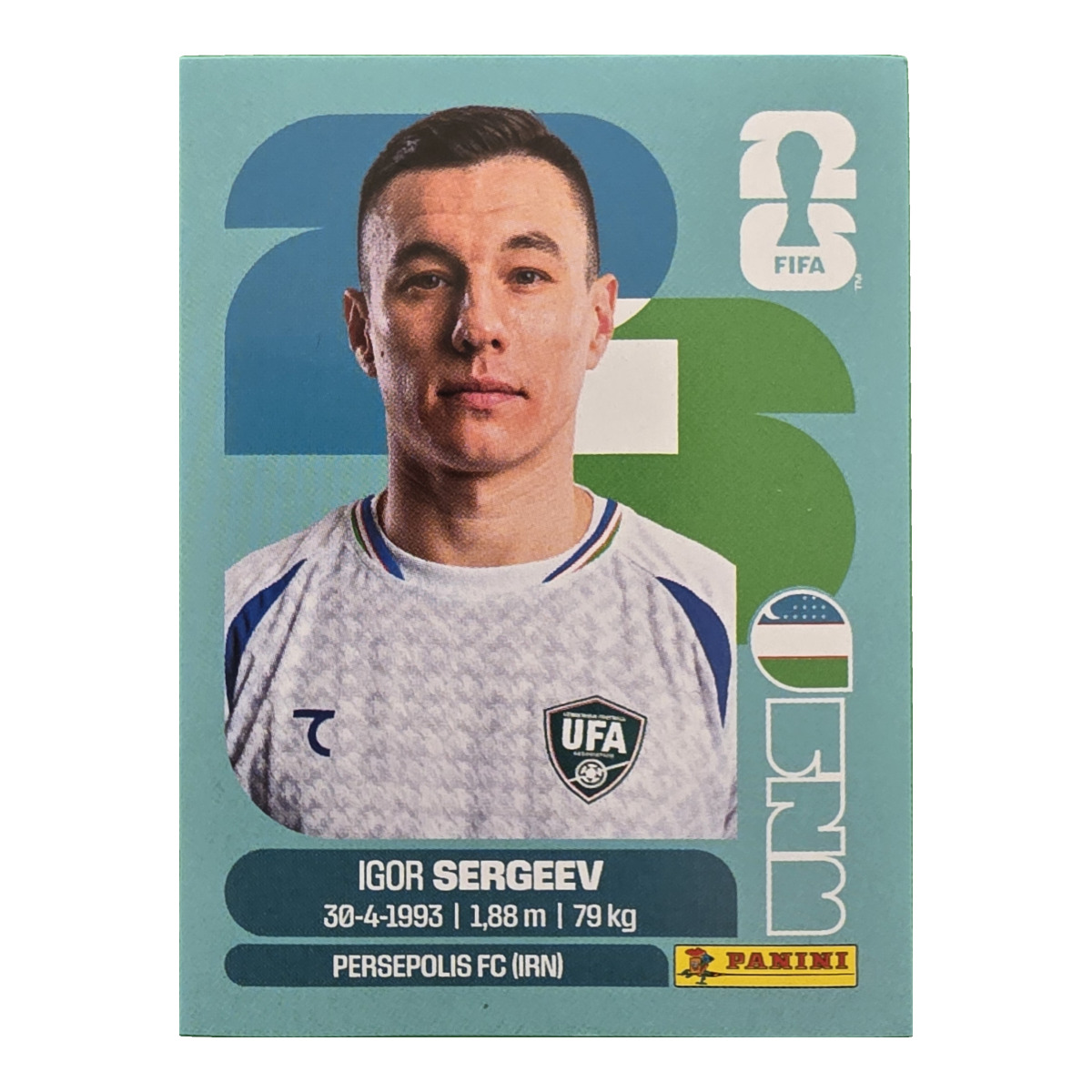 Igor Sergeev - Usbekistan, FIFA WM 2026, Nr. UZB19