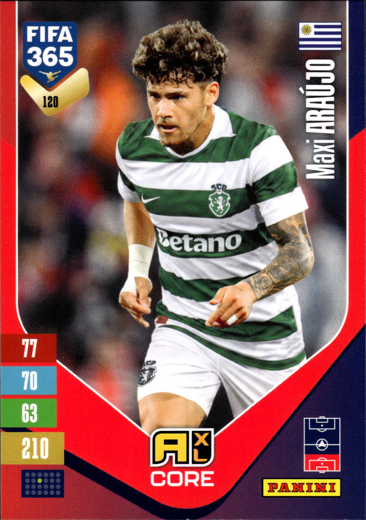 Maxi Araújo - Panini Adrenalyn XL FIFA 365 Base Set 2026-27, Nr. 120 (Art.-Nr. SG110202)