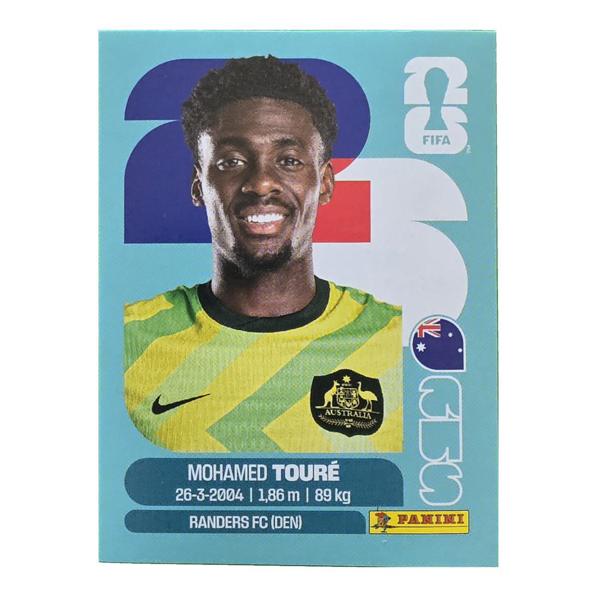 Mohamed Touré - Australien, FIFA WM 2026, Nr. AUS20