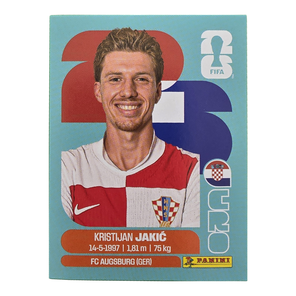 Kristijan Jakic - Kroatien, FIFA WM 2026, Nr. CRO8