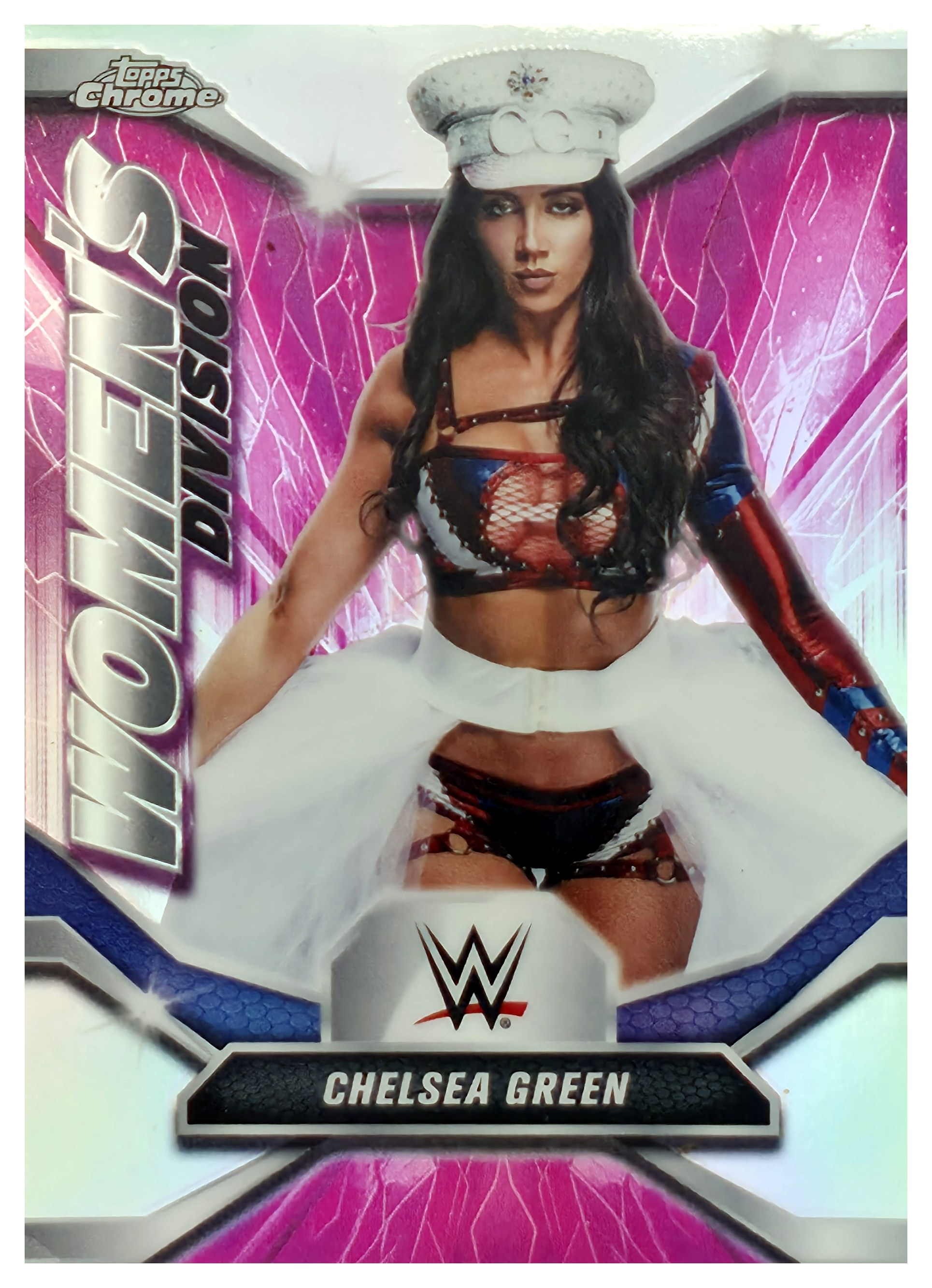 Chelsea Green - Topps Chrome WWE Women's Division 2026, Nr. WDV-18 – Refractor, Insert (Art.-Nr. SG111059)