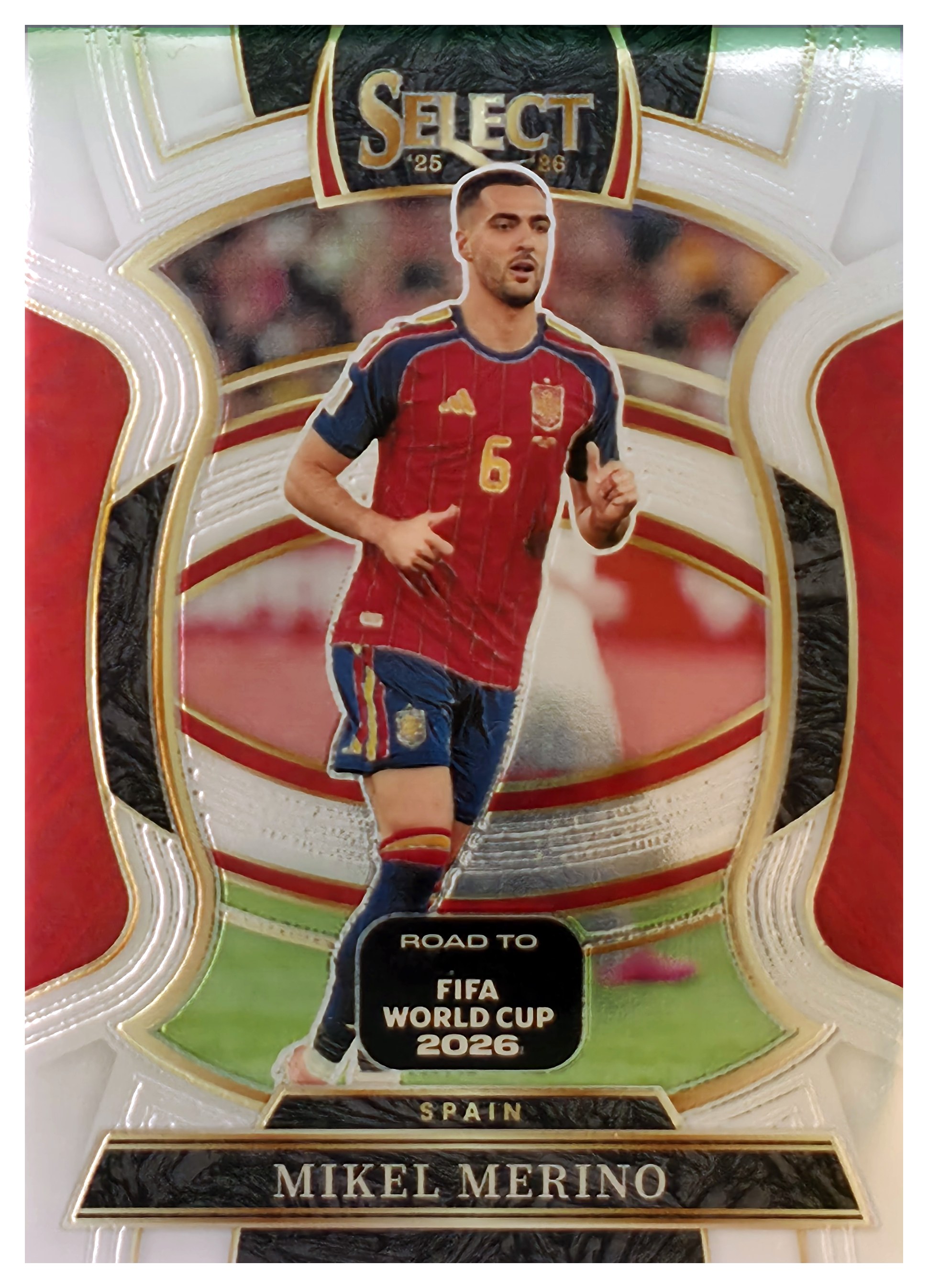 Mikel Merino - Panini Select FIFA Road to World Cup Terrace 2025-26, Nr. 70 (Art.-Nr. SG109399)
