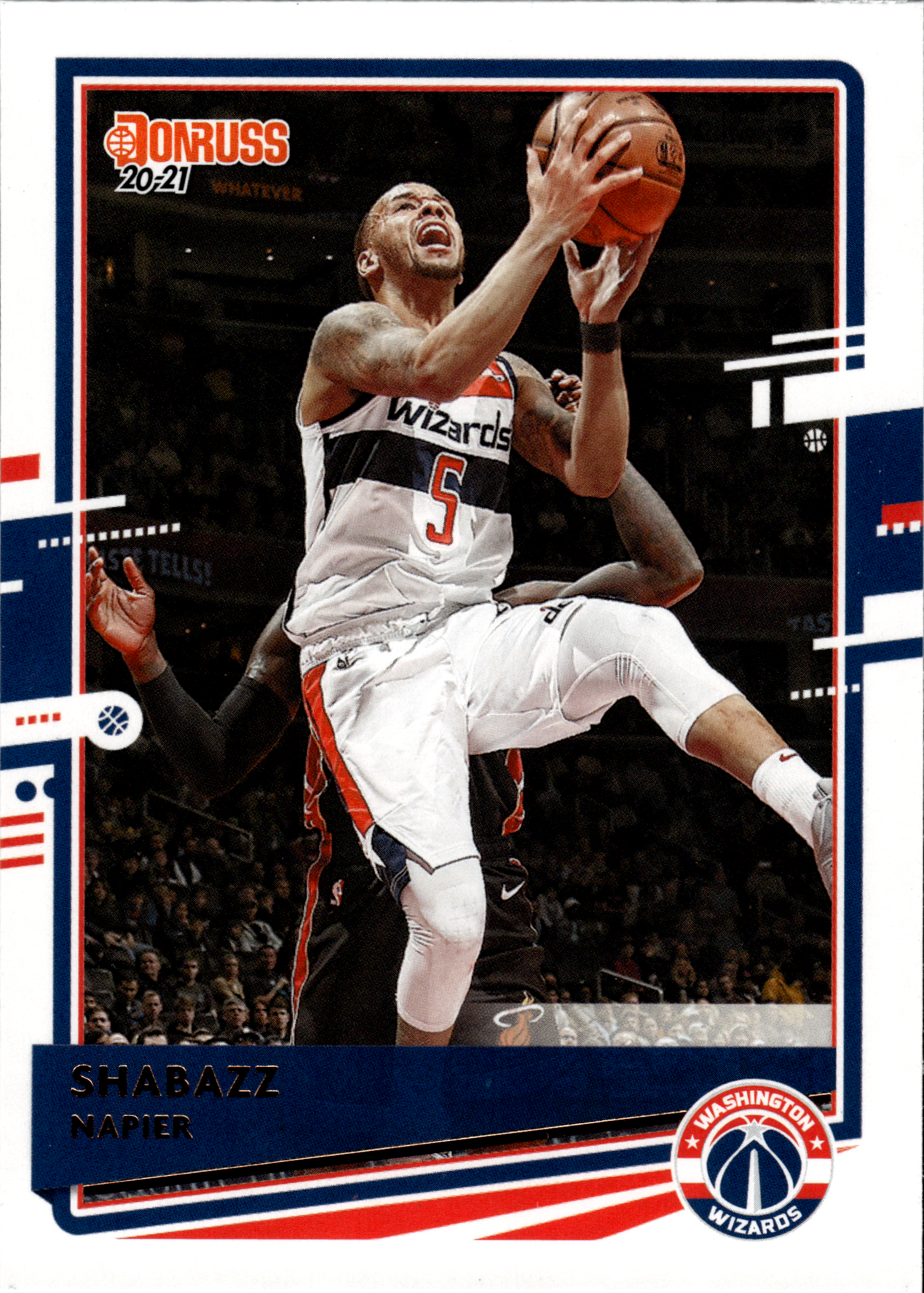 Shabazz Napier - Panini Donruss Base Set 2020-21, Nr. 179 (Art.-Nr. SG103193)