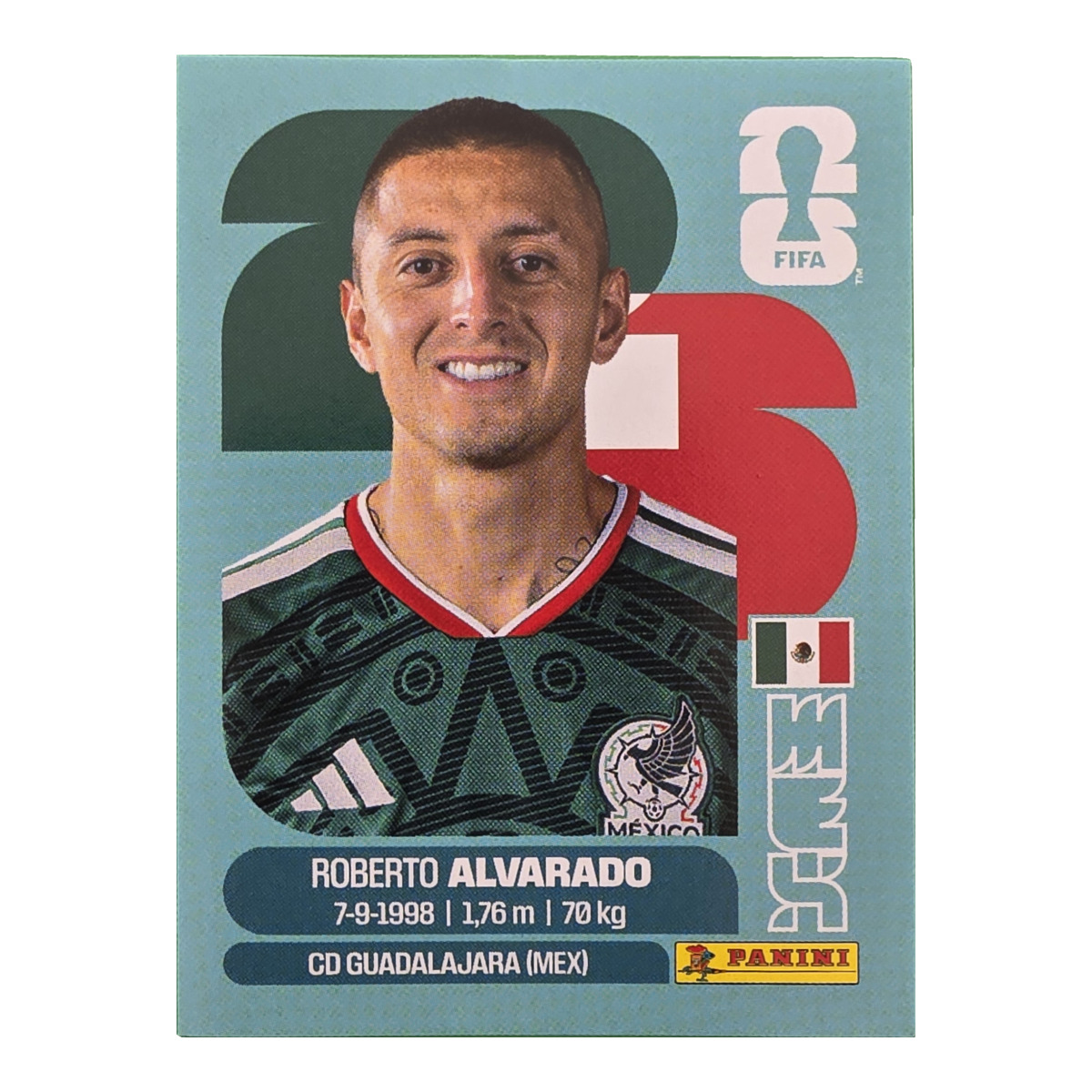 Roberto Alvarado - Mexiko, FIFA WM 2026, Nr. MEX19