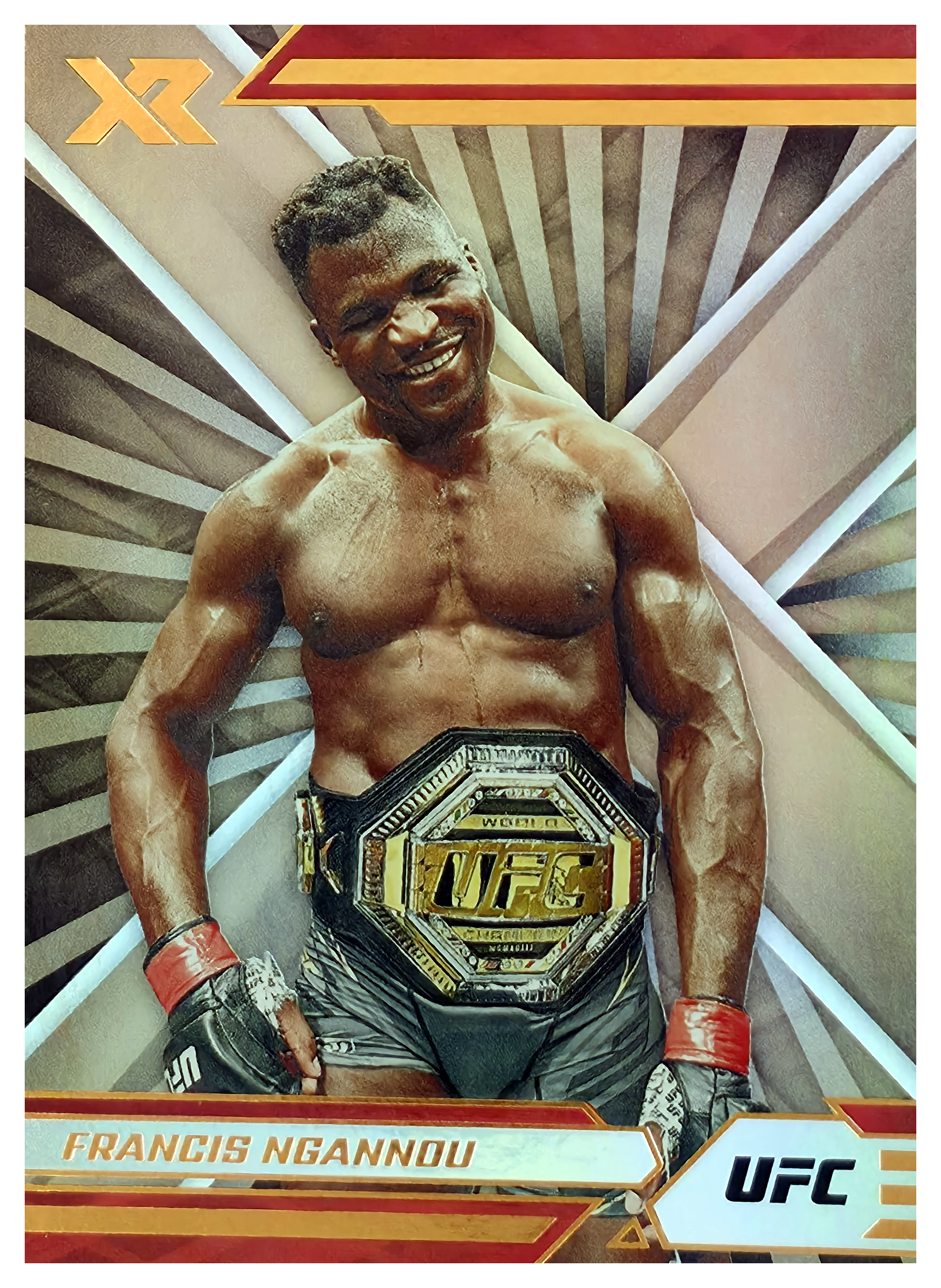 Francis Ngannou - Panini Chronicles UFC XR 2022, Nr. 296 – Bronze (Art.-Nr. SG106611)