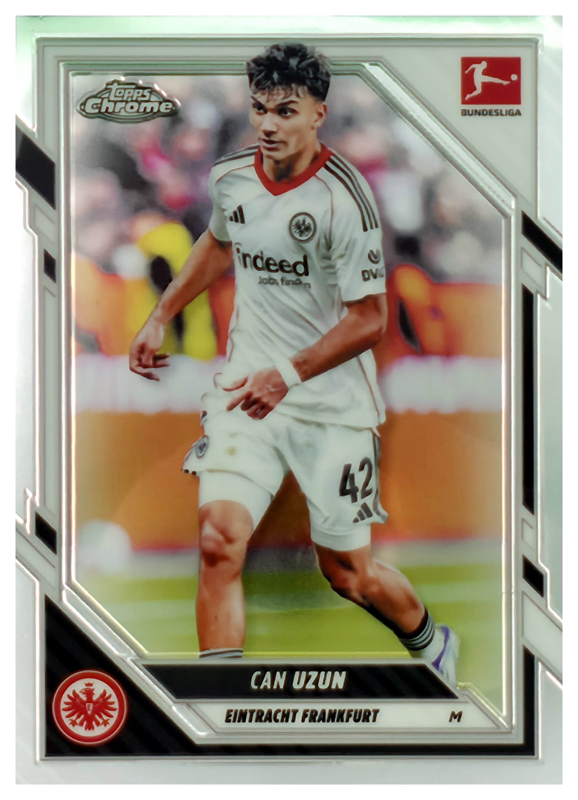 Can Uzun - Topps Chrome Bundesliga Base Set 2025-26, Nr. 27 (Art.-Nr. SG109455)