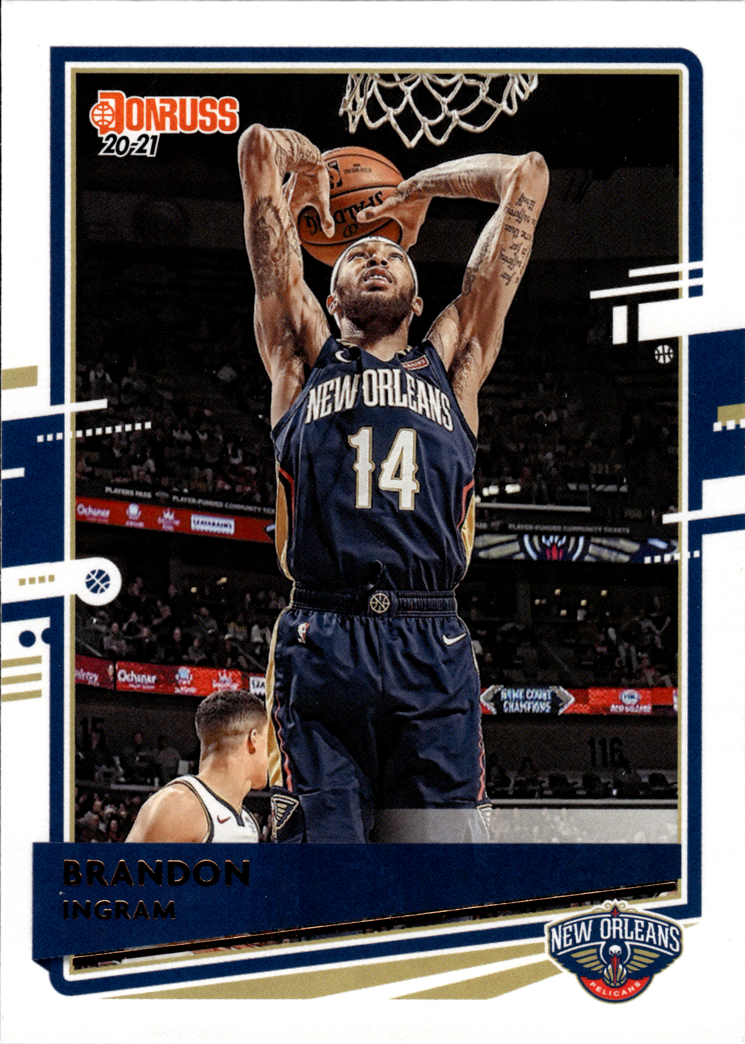 Brandon Ingram - Panini Donruss Base Set 2020-21, Nr. 154 (Art.-Nr. SG103230)