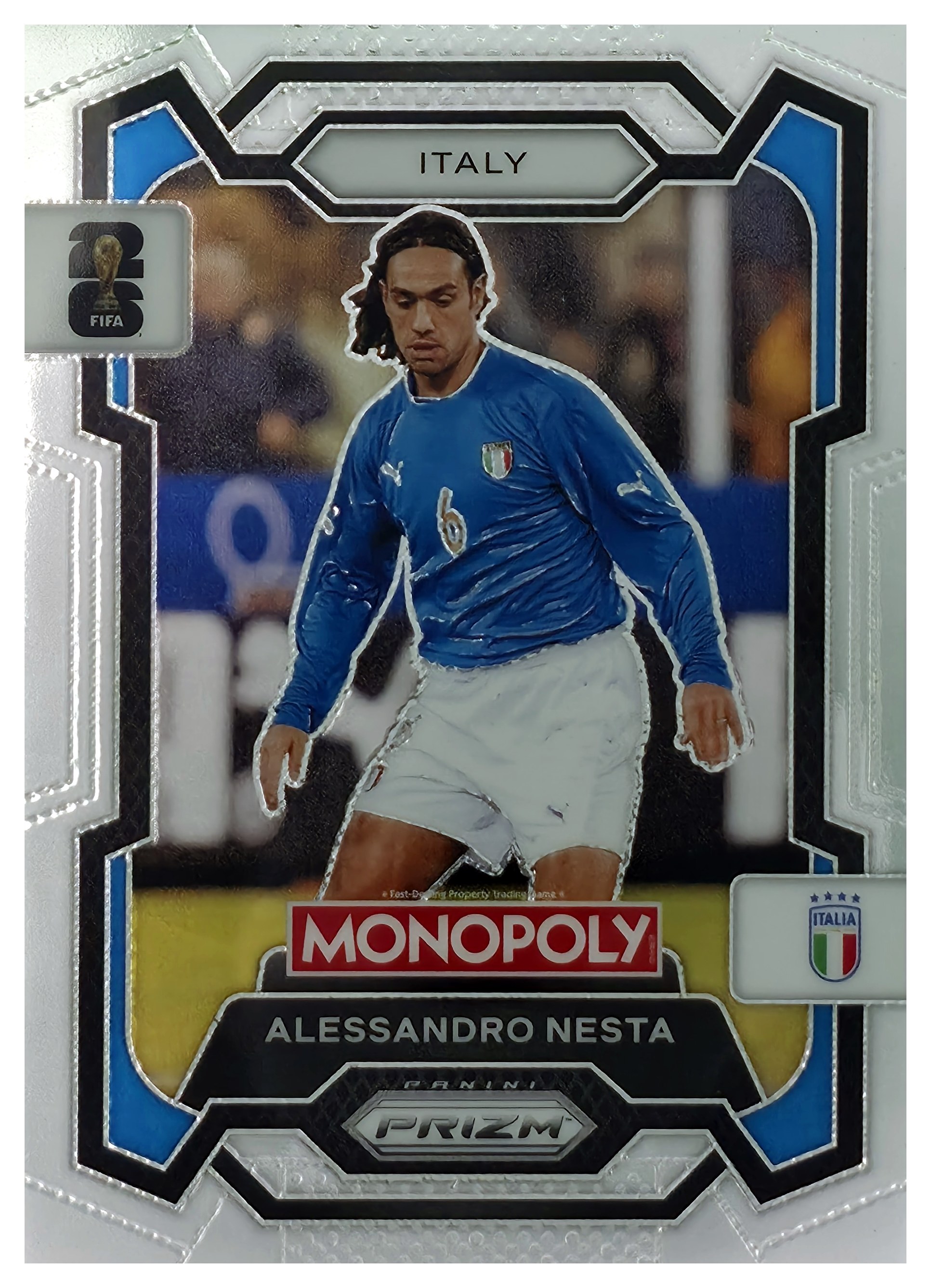 Alessandro Nesta - Panini Prizm Monopoly FIFA World Cup Base Set 2026, Nr. 34 (Art.-Nr. SG109103)