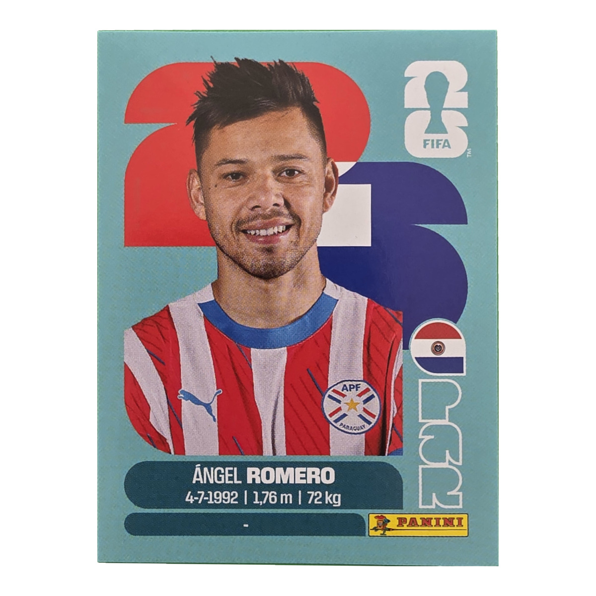 Angel Romero - Paraguay, FIFA WM 2026, Nr. PAR19