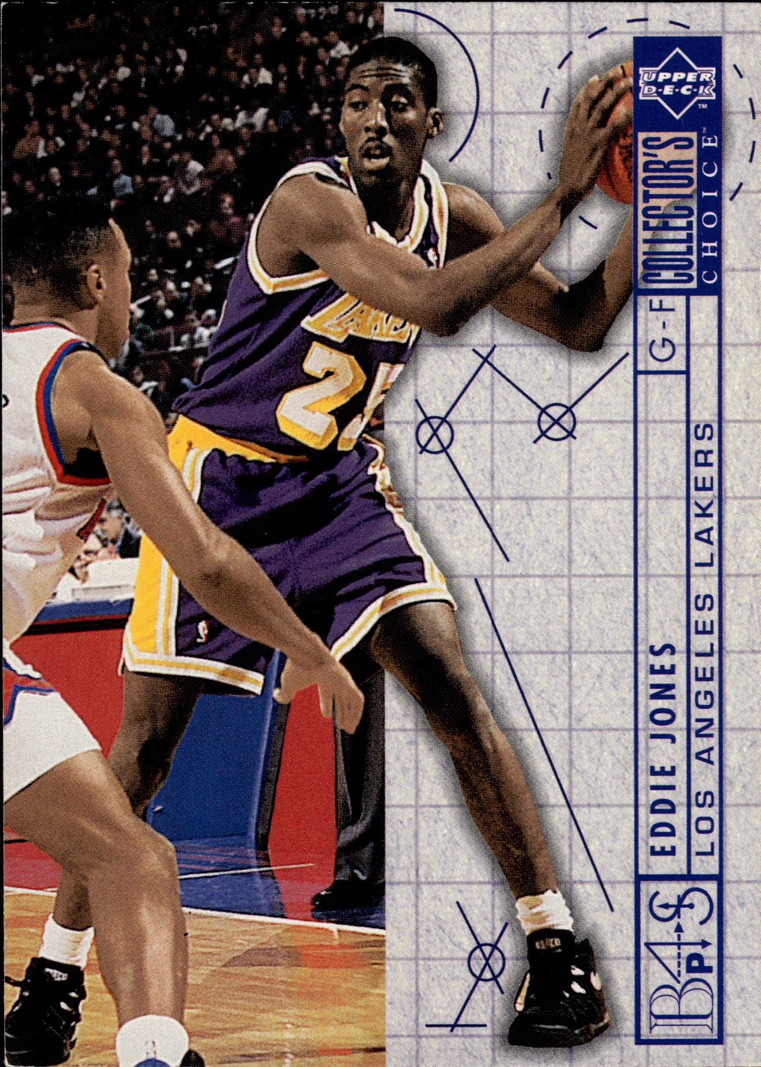 Eddie Jones - Upper Deck Collector's Choice Blueprint for Success 1994-95, Nr. 384 (Art.-Nr. SG108529)