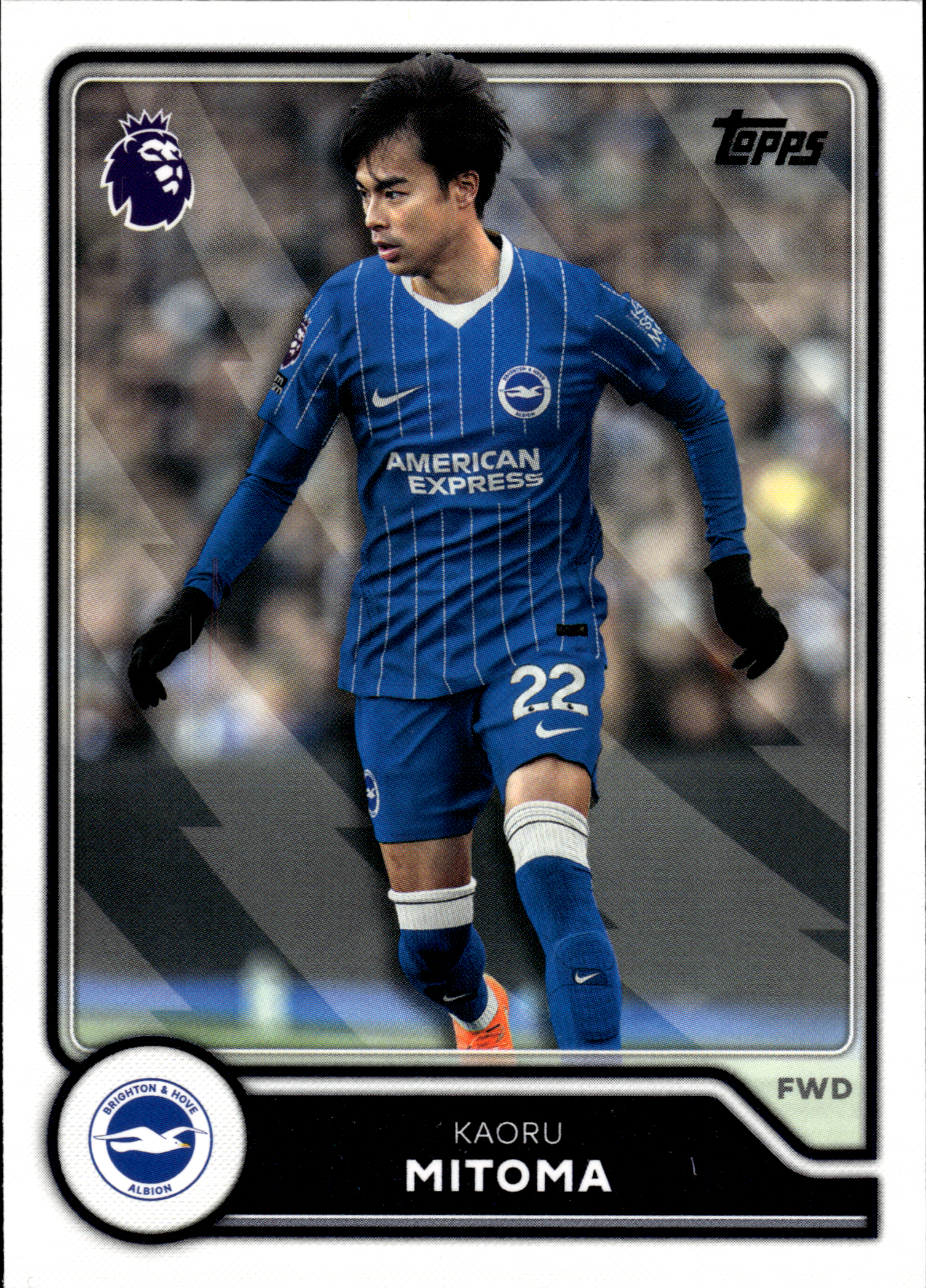 Kaoru Mitoma - Topps Flagship Premier League Base Set 2026-27, Nr. 86 (Art.-Nr. SG104857)