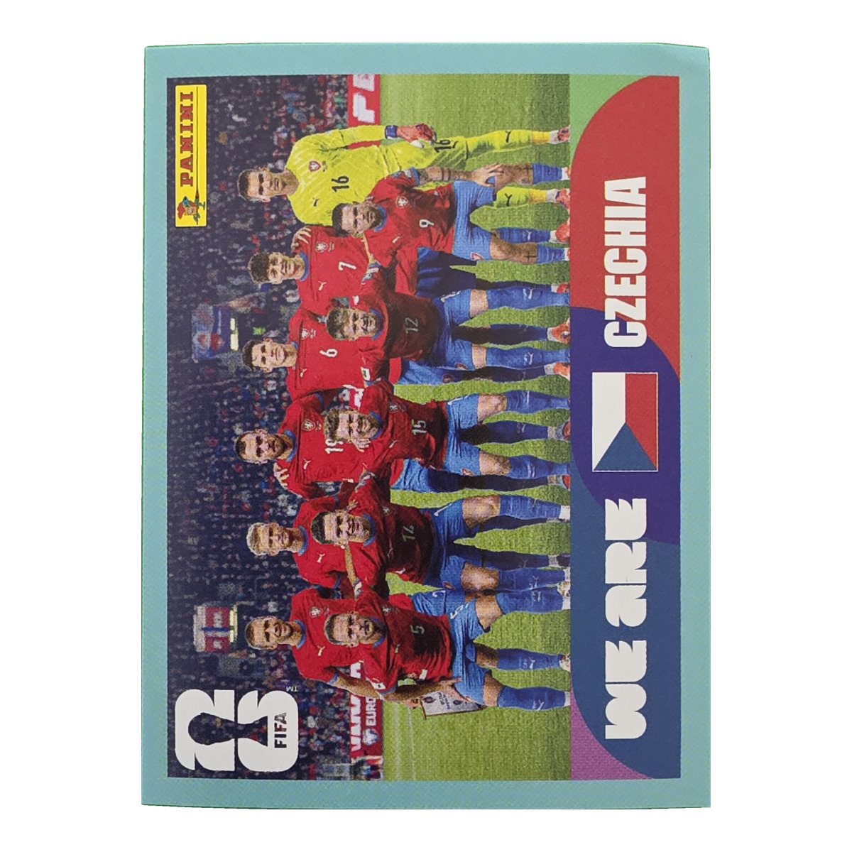 Teamfoto - Tschechische Republik, FIFA WM 2026, Nr. CZE13