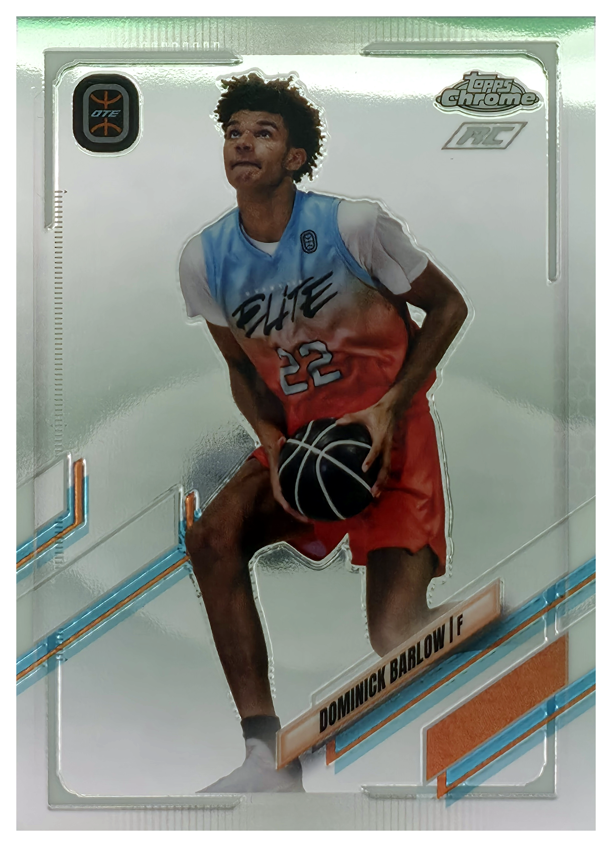 Dominick Barlow - Topps Chrome OTE Base Set 2022, Nr. 18 – Rookie Card (Art.-Nr. SG106094)