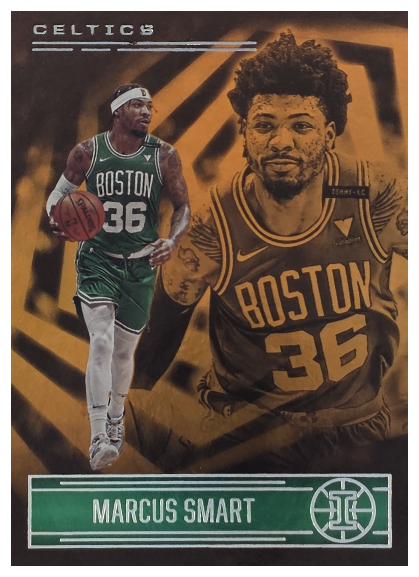 Marcus Smart - Panini Illusions Base Set 2020-21, Nr. 84 – Trophy Collection Orange (Art.-Nr. SG104520)