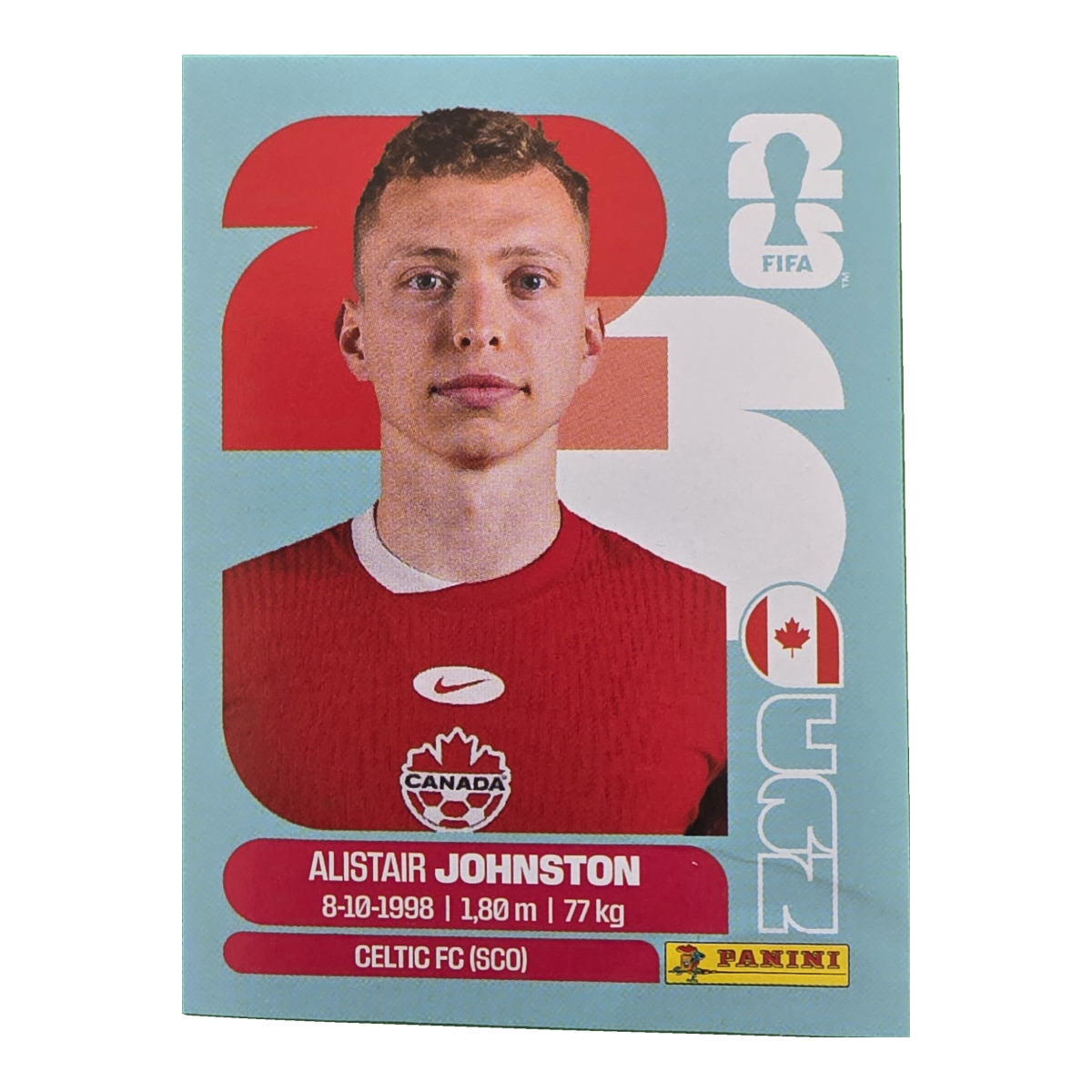 Alistair Johnston - Kanada, FIFA WM 2026, Nr. CAN4