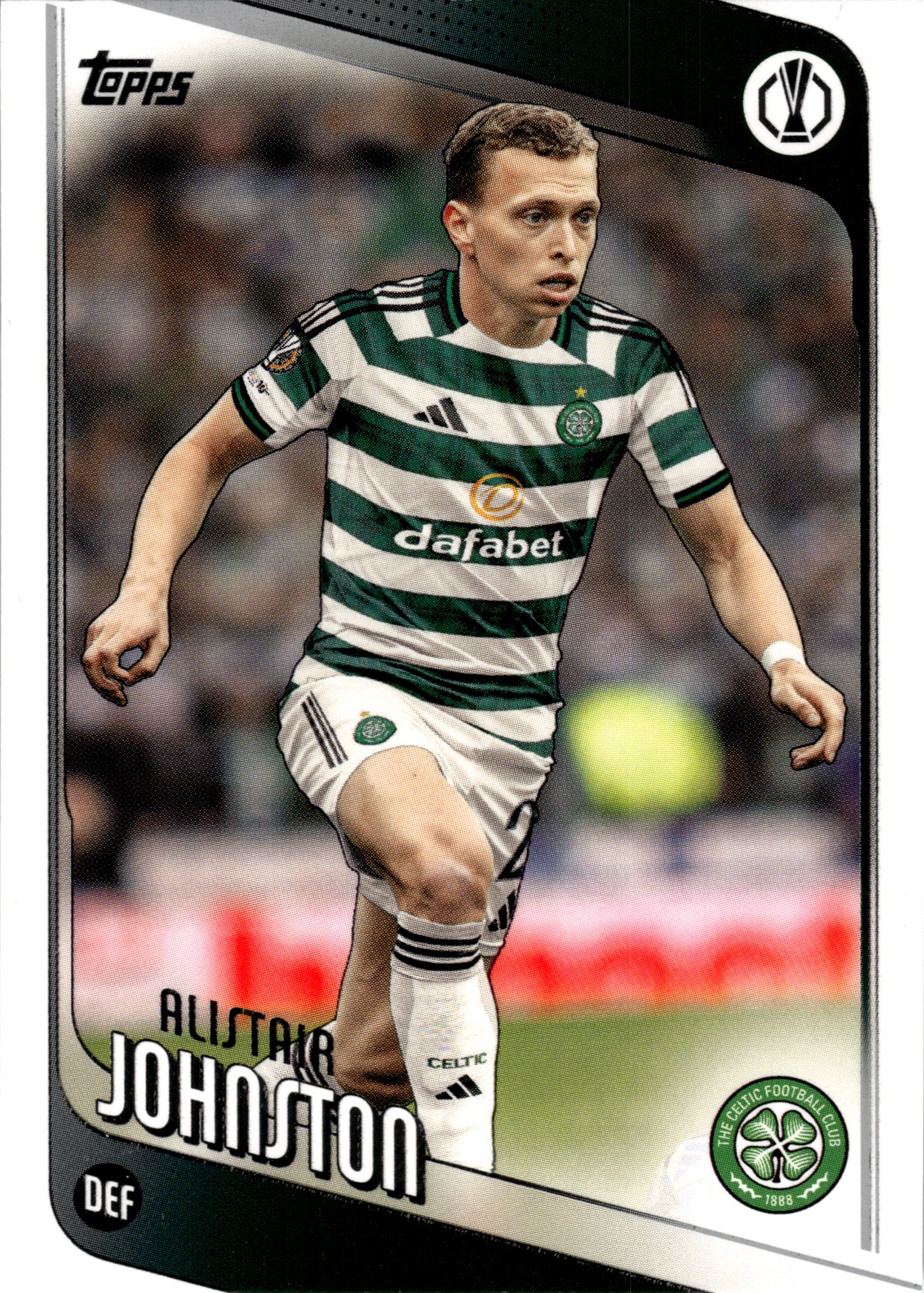 Alistair Johnston - Topps UEFA Club Competitions Base Set 2025-26, Nr. 148 (Art.-Nr. SG107939)