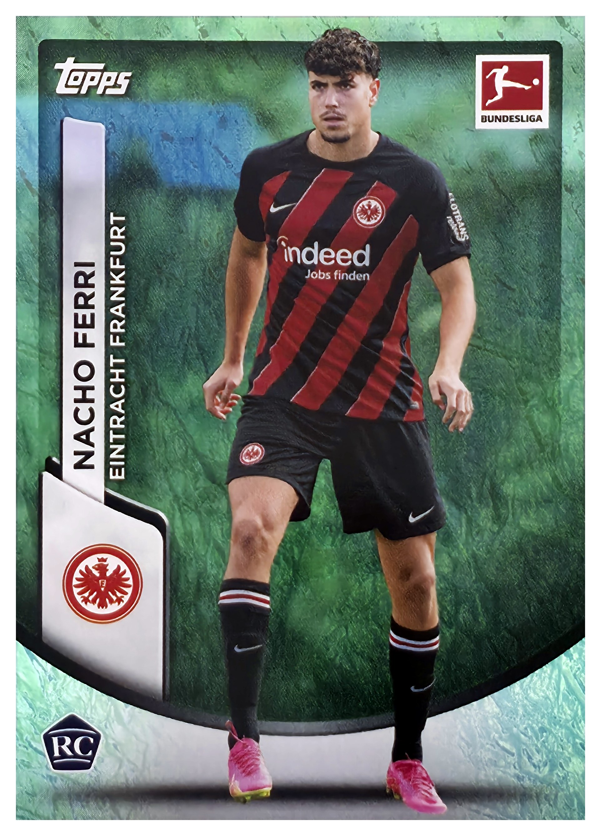 Nacho Ferri - Topps Chrome Bundesliga Base Set 2023-24, Nr. 35 – Rookie Card (Art.-Nr. SG109303)