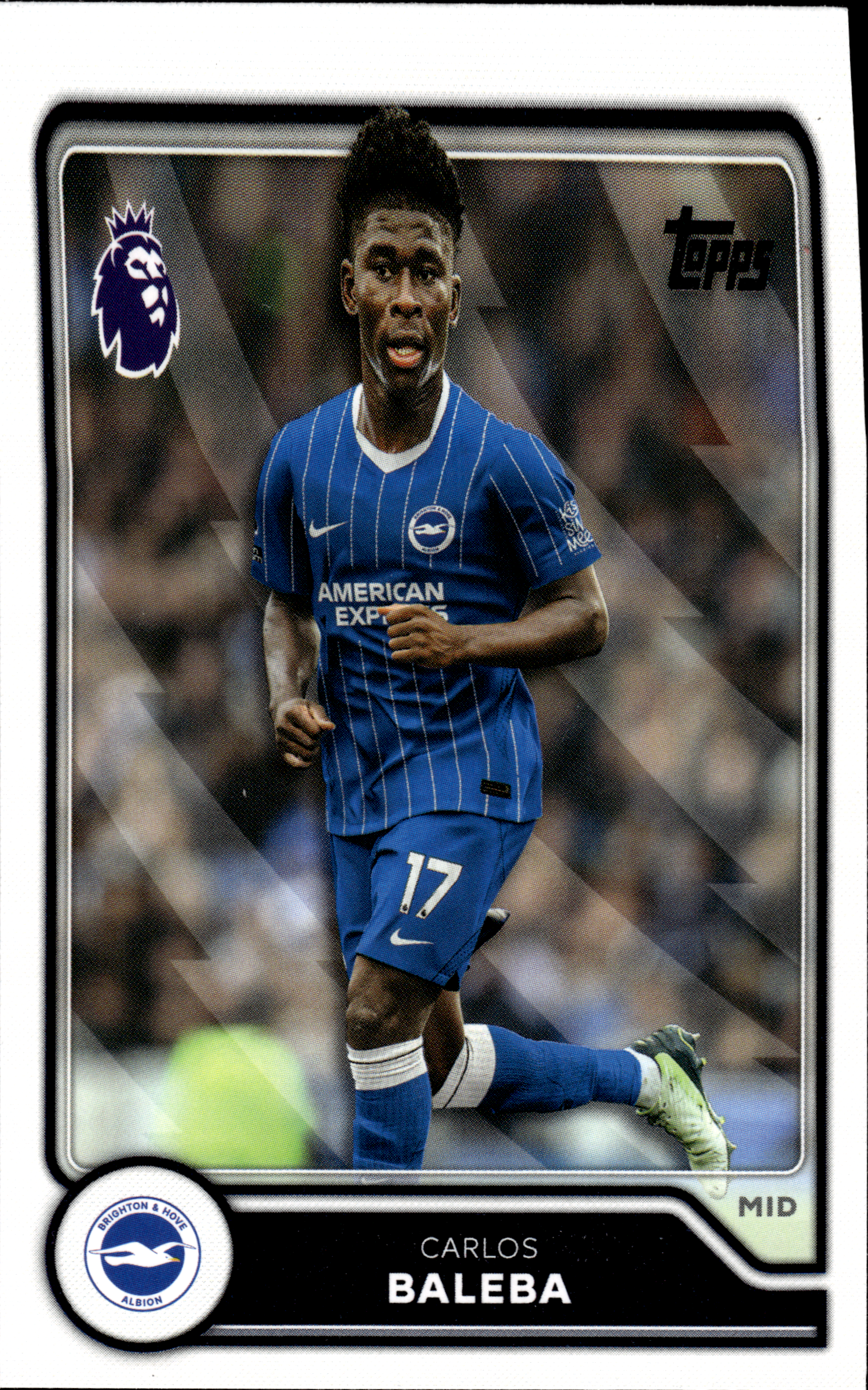 Carlos Baleba - Topps Flagship Premier League Base Set 2026-27, Nr. 82