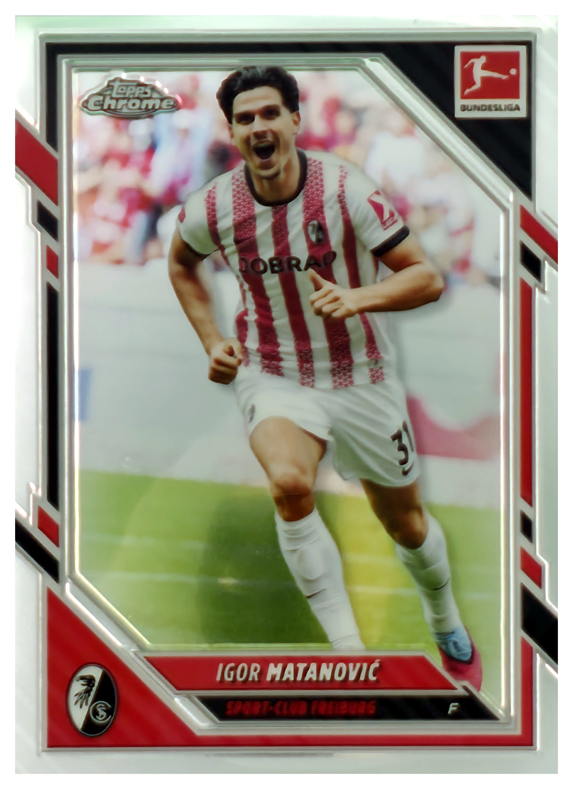 Igor Matanović - Topps Chrome Bundesliga Base Set 2025-26, Nr. 33 (Art.-Nr. SG109474)