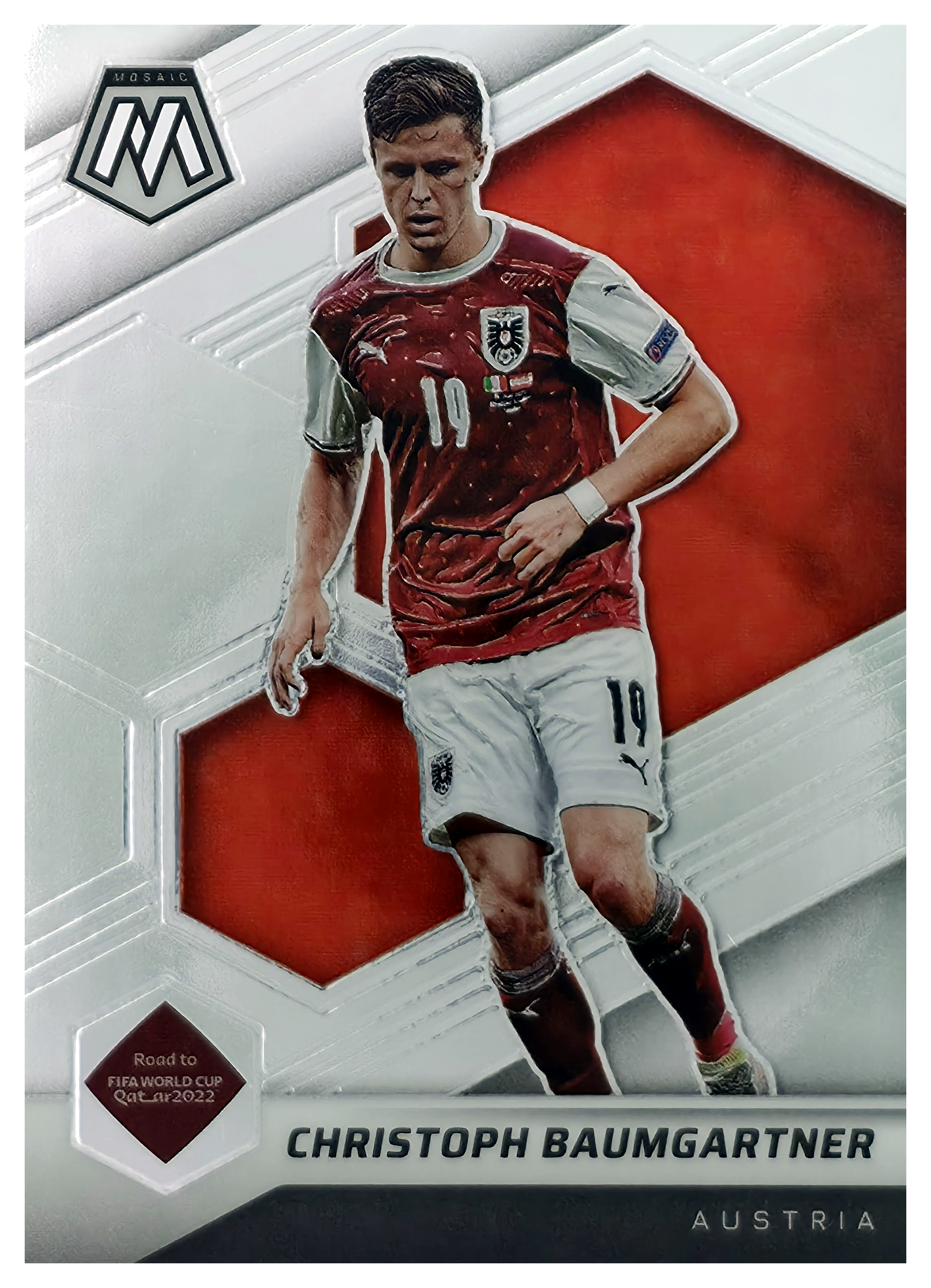Christoph Baumgartner - Panini Mosaic FIFA Road to World Cup Base Set 2021-22, Nr. 137 (Art.-Nr. SG105957)