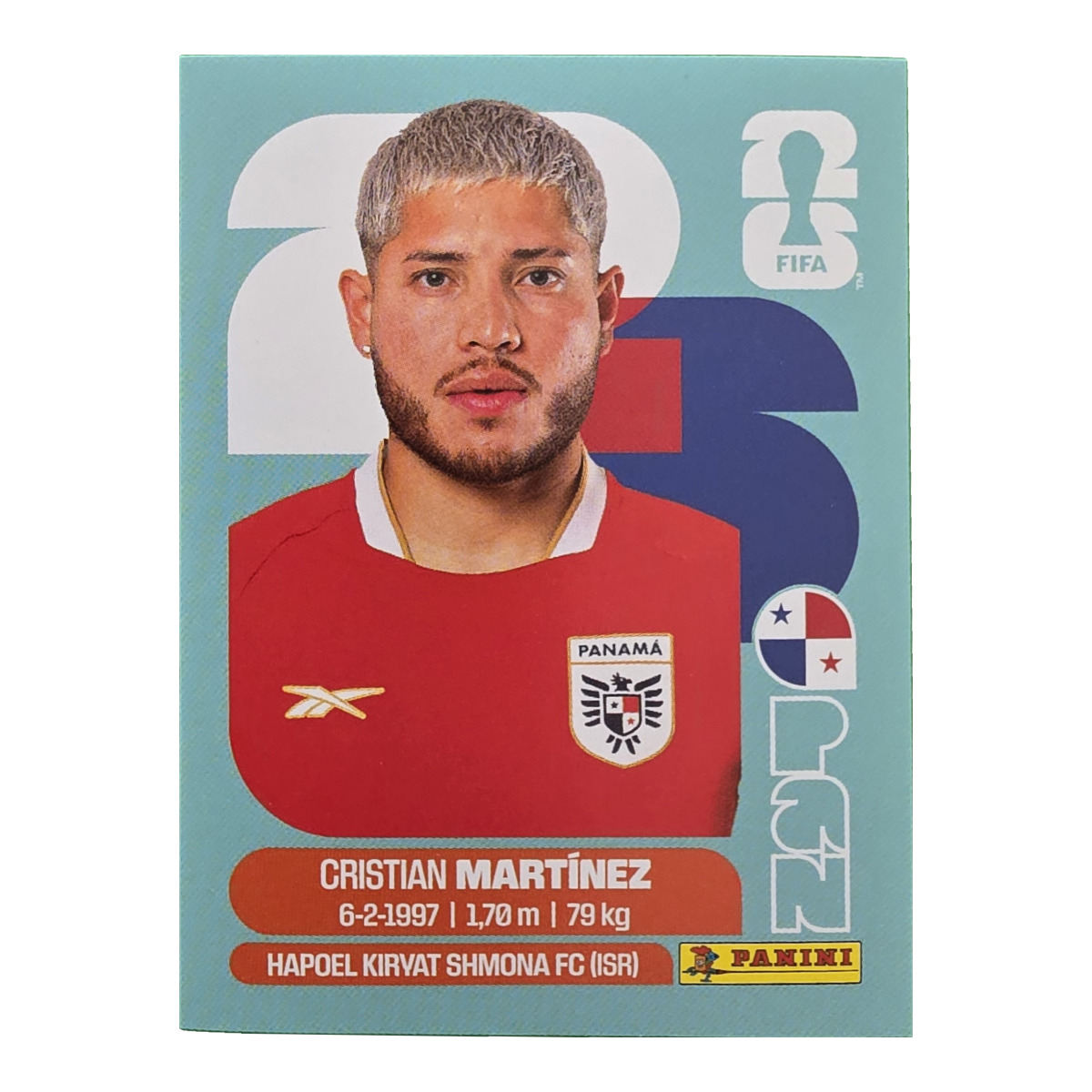 Cristian Martinez - Panama, FIFA WM 2026, Nr. PAN10
