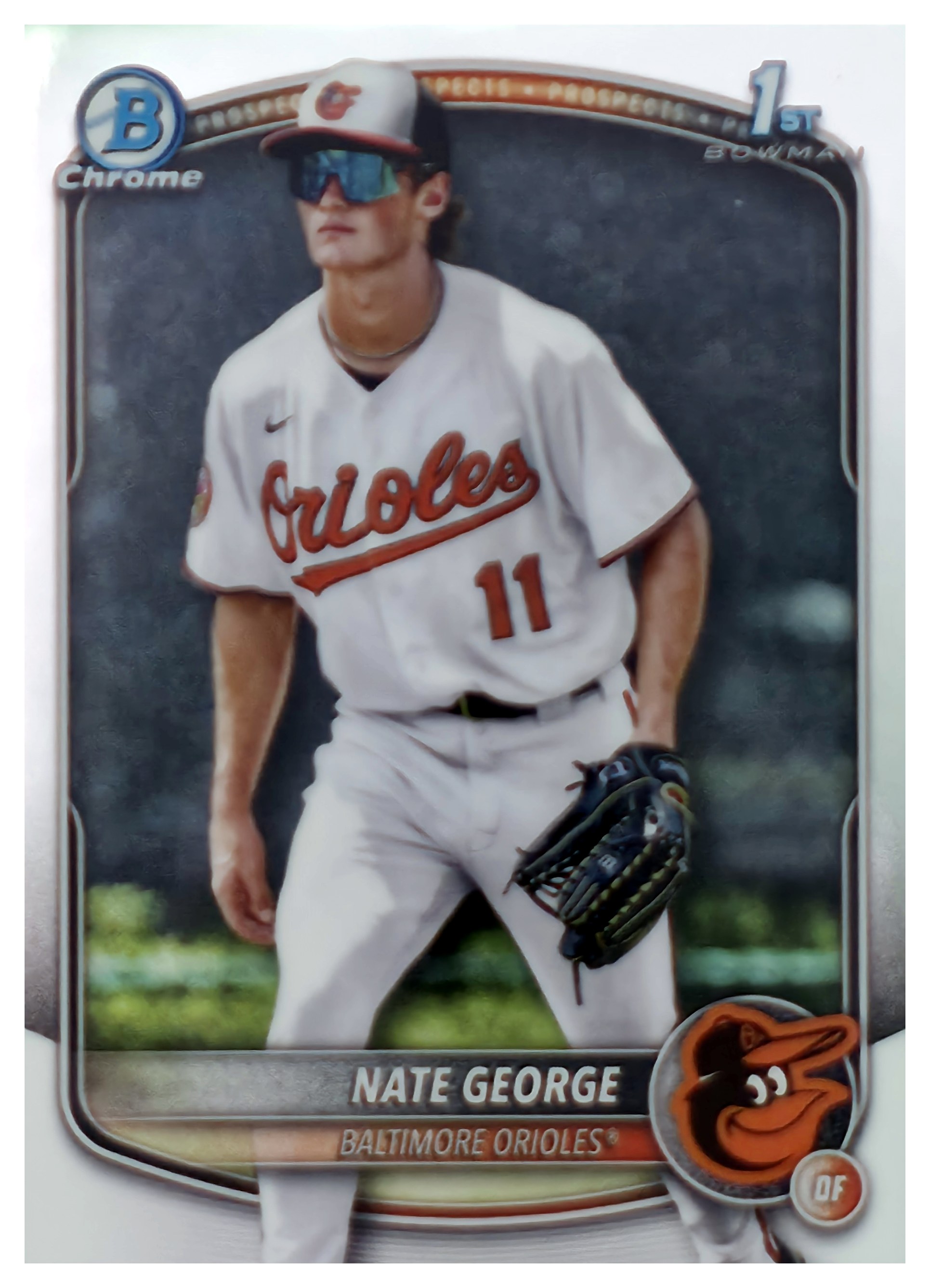 Nate George - Topps Bowman Chrome Prospects 2025, Nr. BCP-184 (Art.-Nr. SG108963)