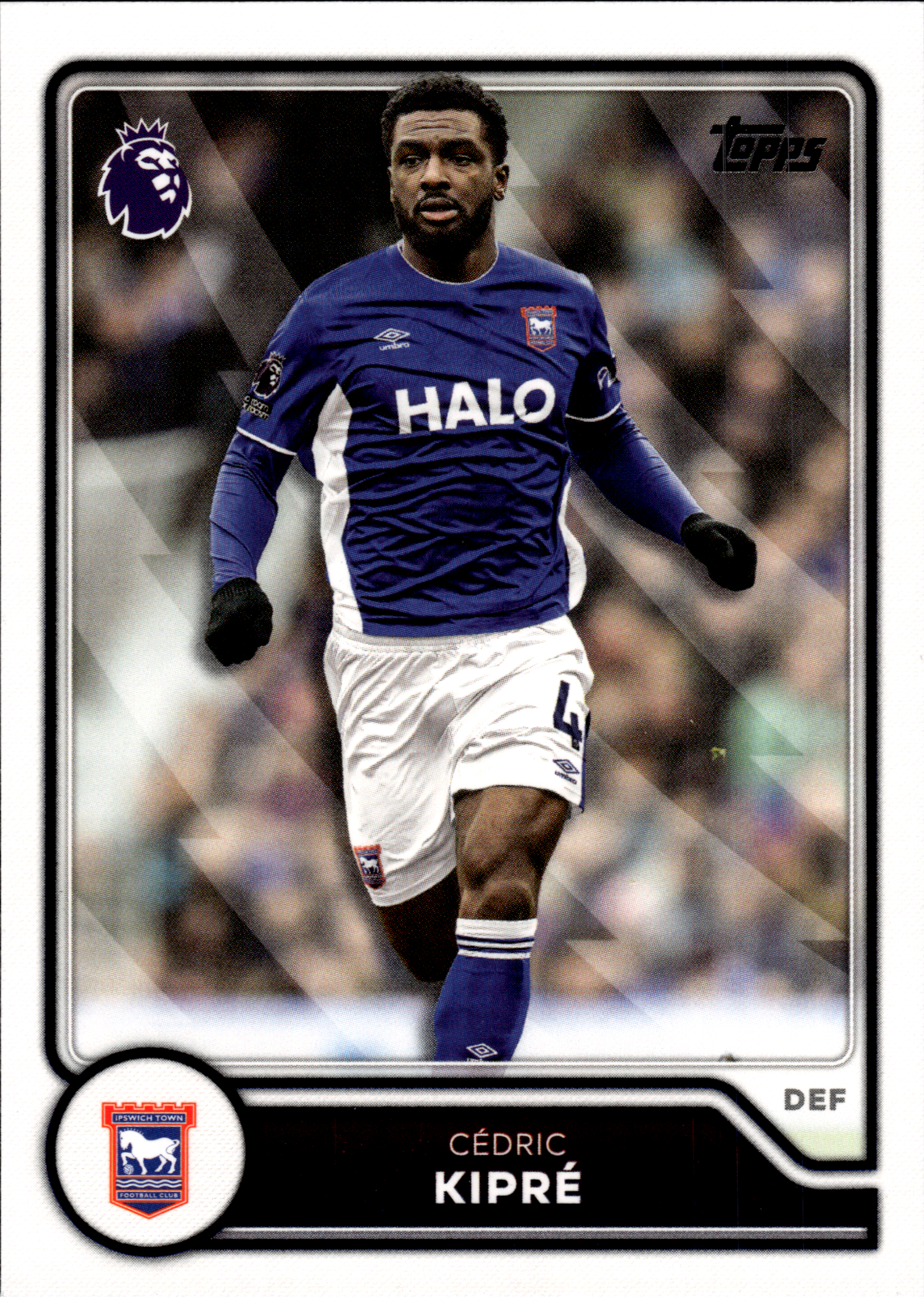 Cédric Kipré - Topps Flagship Premier League Base Set 2026-27, Nr. 276 (Art.-Nr. SG105383)