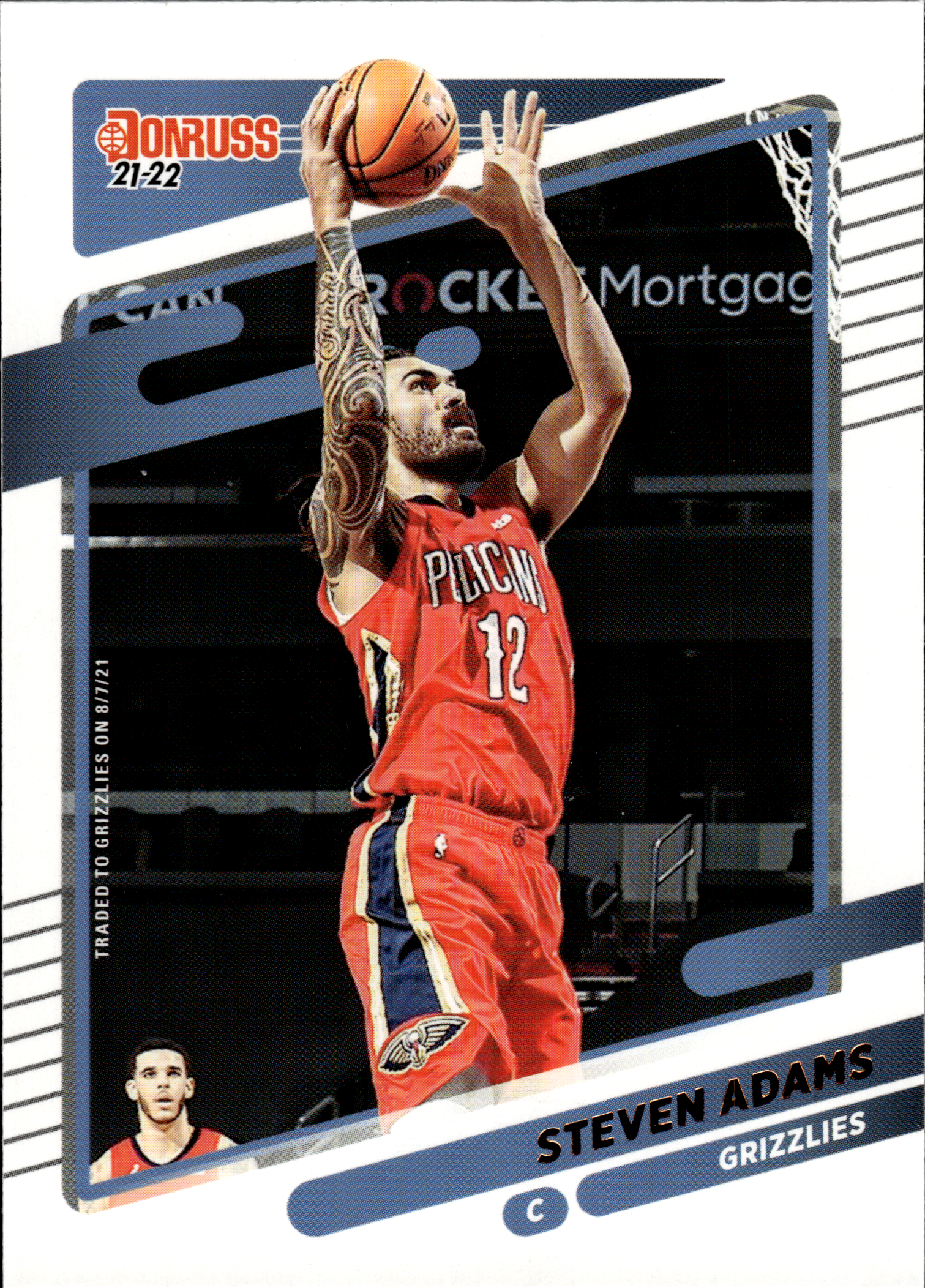 Steven Adams - Panini Donruss Base Set 2021-22, Nr. 193 (Art.-Nr. SG105660)