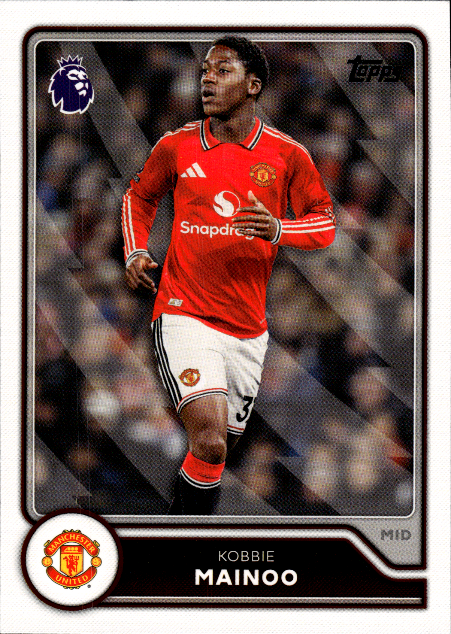 Kobbie Mainoo - Topps Flagship Premier League Base Set 2026-27, Nr. 195 (Art.-Nr. SG105467)